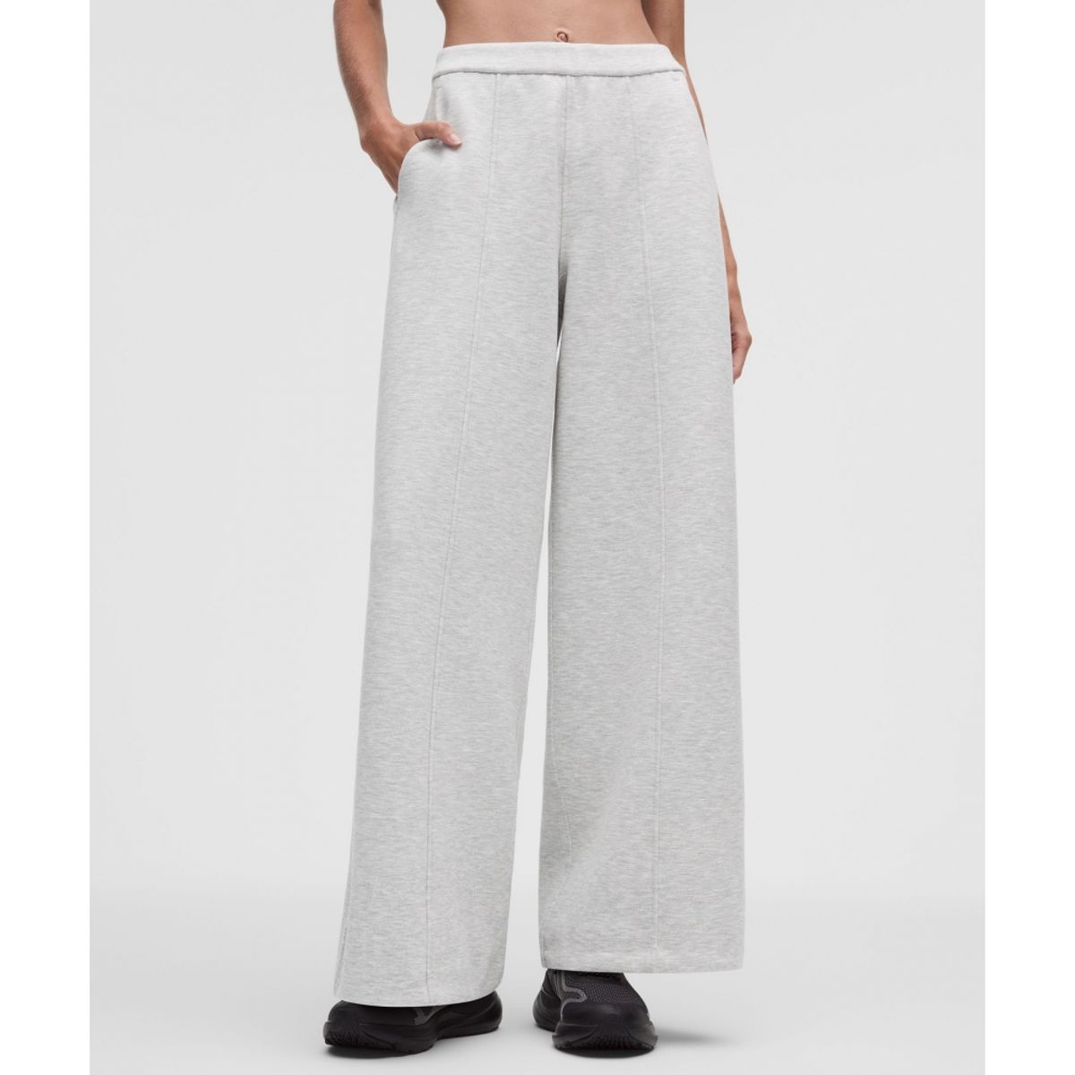 룰루레몬(LULULEMON) 스무드 스페이서 하이라이즈 와이드 레그 팬츠 *레귤러  HCUG
