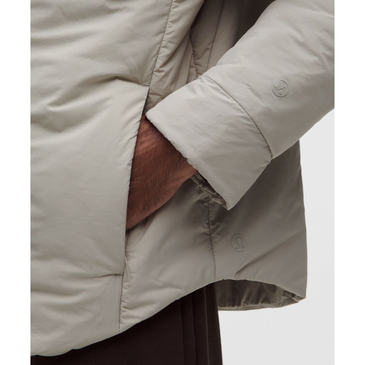 룰루레몬(LULULEMON) 멘즈 ThermoZen 인설레이티드 셔츠 재킷  GREH