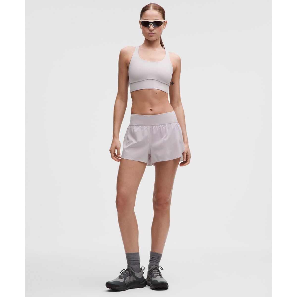 룰루레몬(LULULEMON) 에너지 롱라인 브라 미디엄 서포트, B–D컵 *에볼브