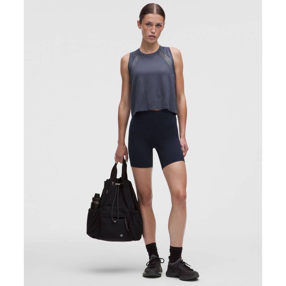 룰루레몬(LULULEMON) 심리스 메쉬 패널 탱크탑  DDND