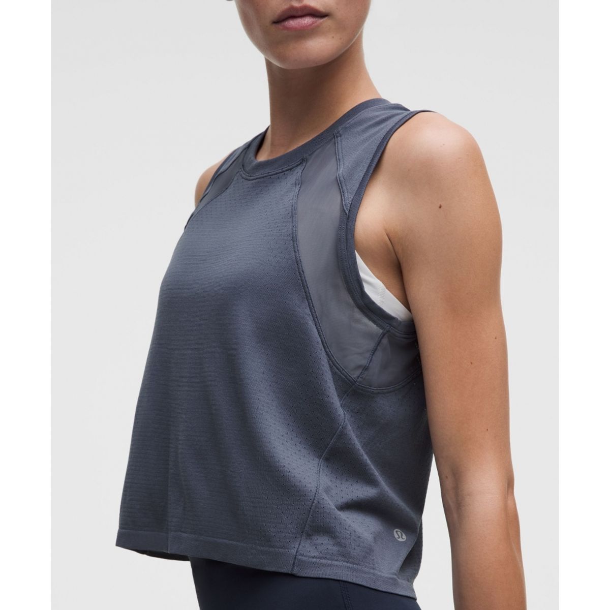 룰루레몬(LULULEMON) 심리스 메쉬 패널 탱크탑  DDND