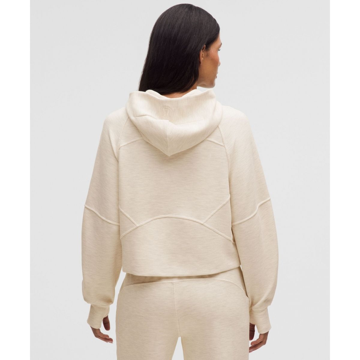 룰루레몬(LULULEMON) 스쿠바 오버사이즈드 풀집 후디 *와플  HRLI