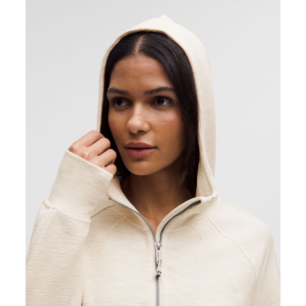 룰루레몬(LULULEMON) 스쿠바 오버사이즈드 풀집 후디 *와플  HRLI