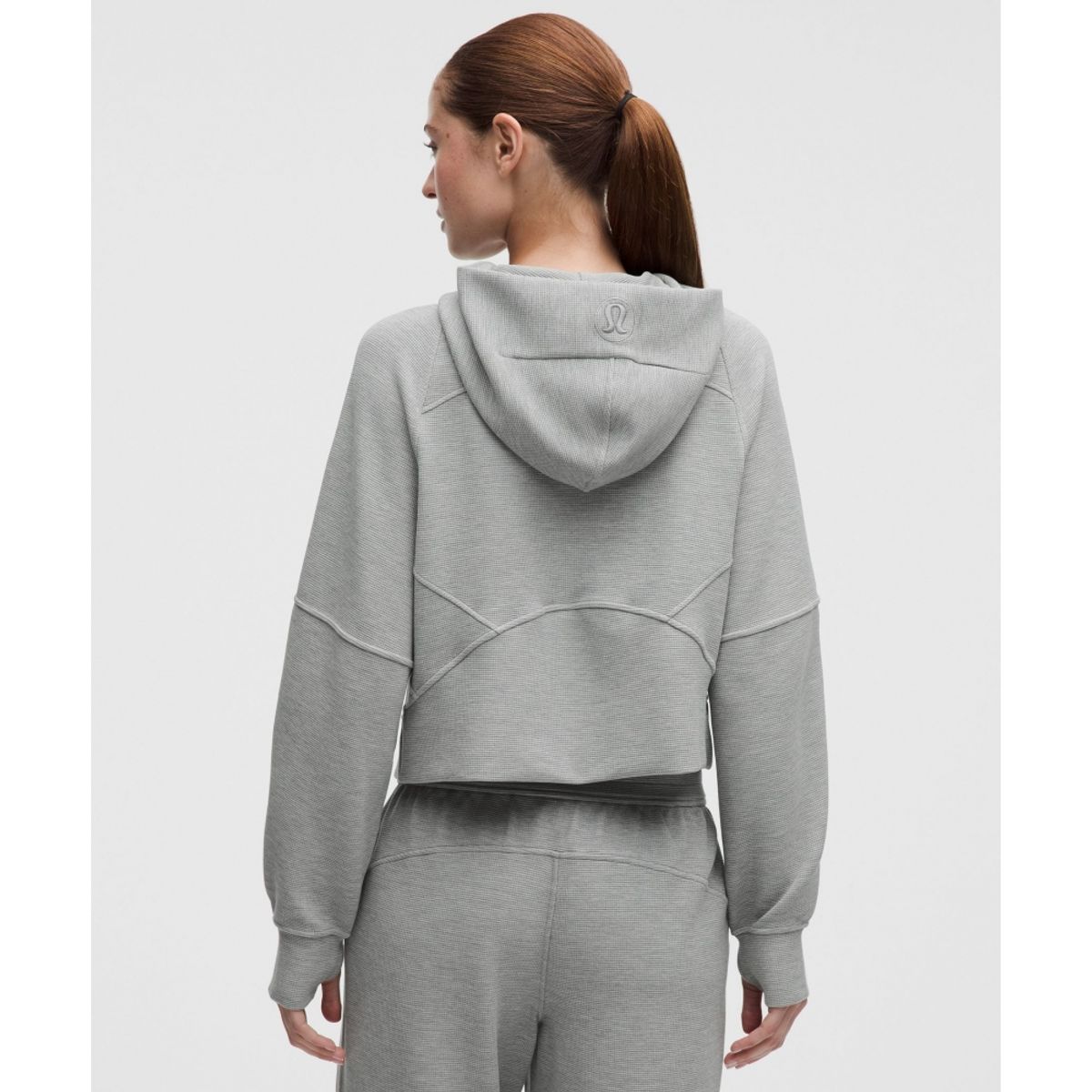 룰루레몬(LULULEMON) 스쿠바 오버사이즈드 풀집 후디 *와플  HCMG
