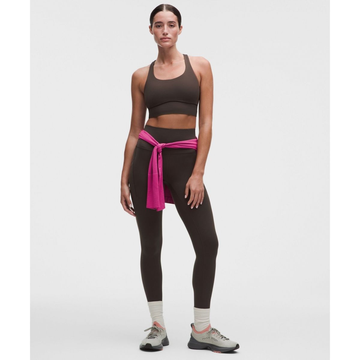 룰루레몬(LULULEMON) 에너지 롱라인 브라 미디엄 서포트, B–D컵 *에볼브