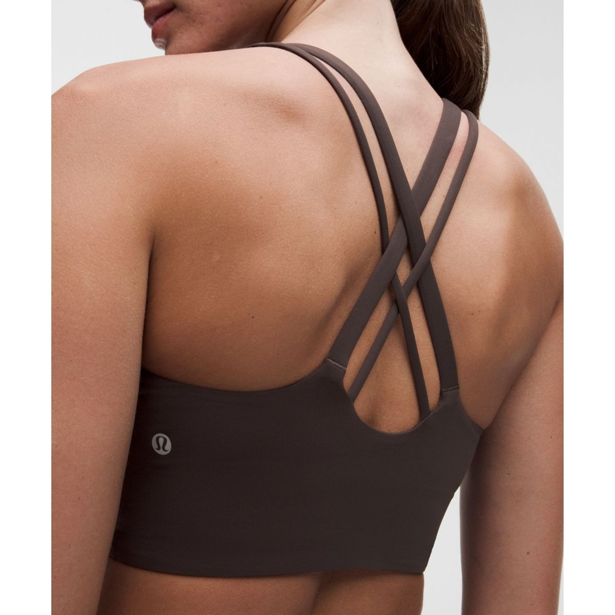 룰루레몬(LULULEMON) 에너지 롱라인 브라 미디엄 서포트, B–D컵 *에볼브