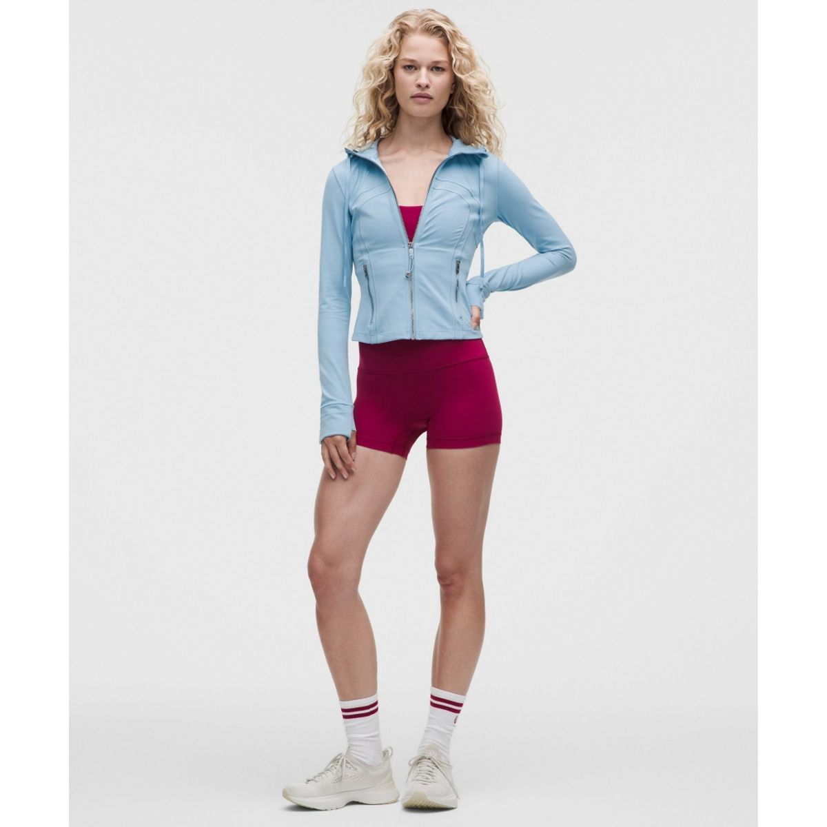 룰루레몬(LULULEMON) 디파인 크롭 후드 재킷 *Nulu  DEAM MRRS MRRS