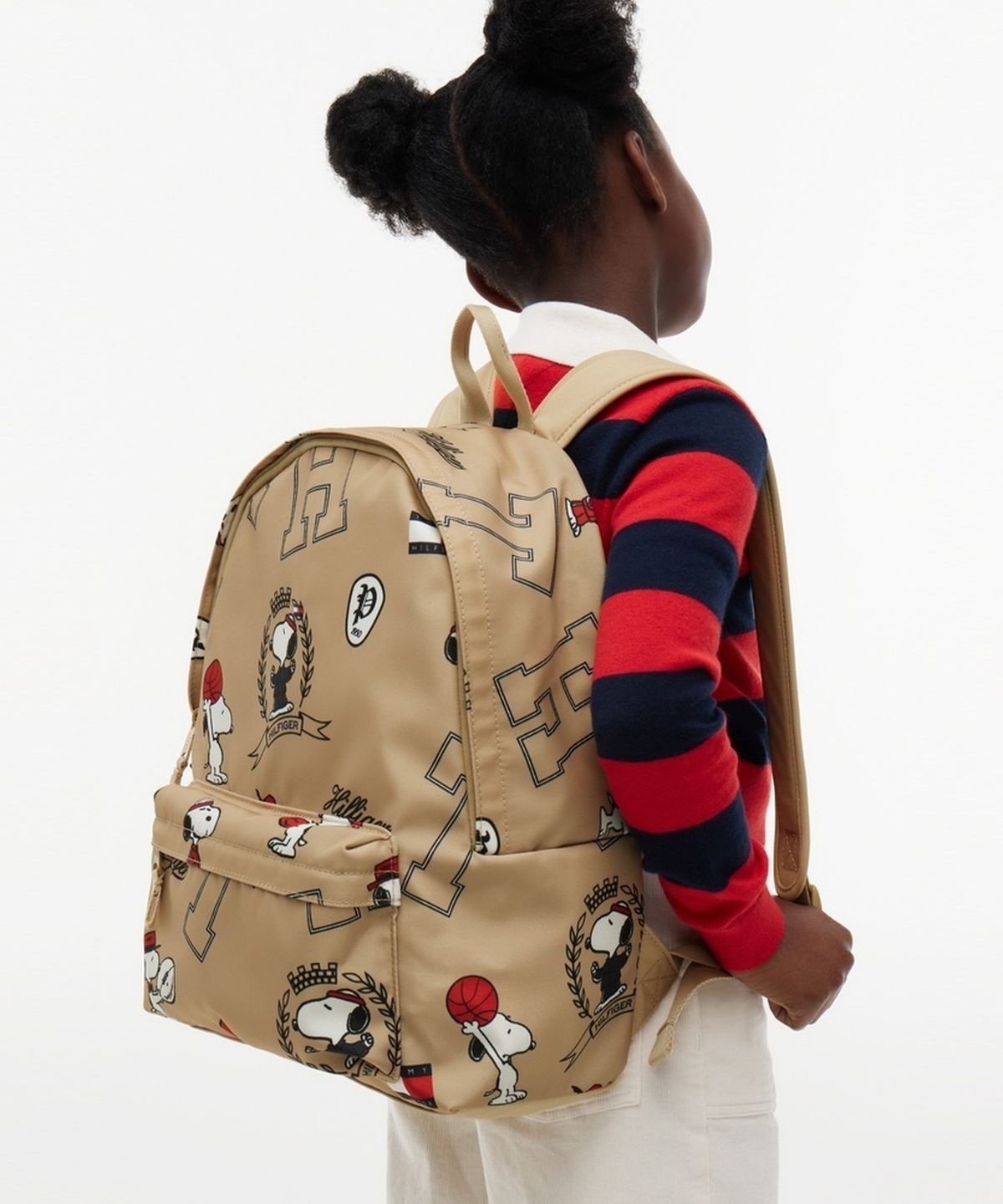 타미힐피거 키즈(TOMMY HILFIGER KIDS) 피너츠 올오버 프린트 백팩