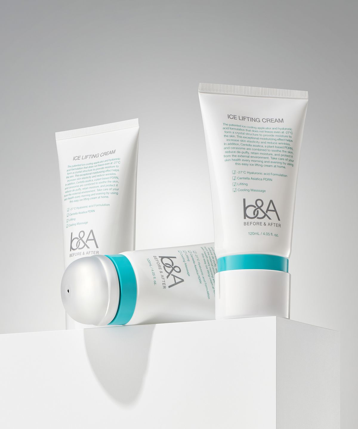 비포앤애프터(BEFOREANDAFTER) 쿨링 리프팅 2종 SET(아이스 리프팅 크림120ml + 리필120ml)