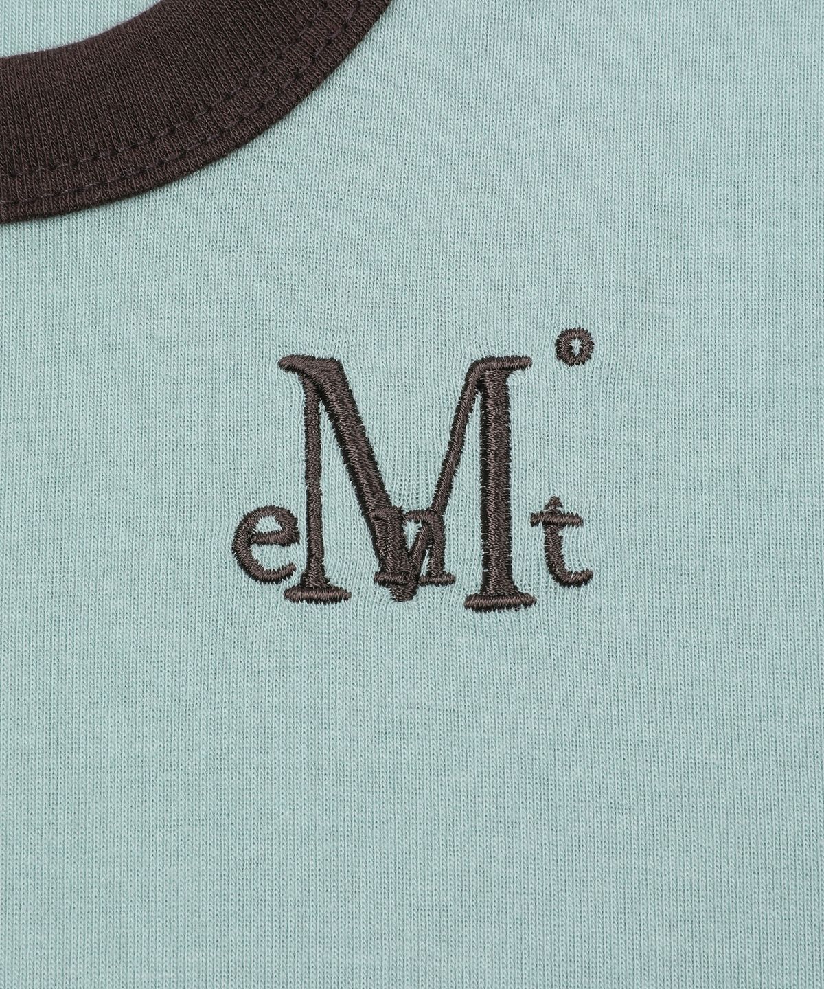 무센트(MUCENT) 페링 미디 링거 배색 긴팔 티 (4COLOR)