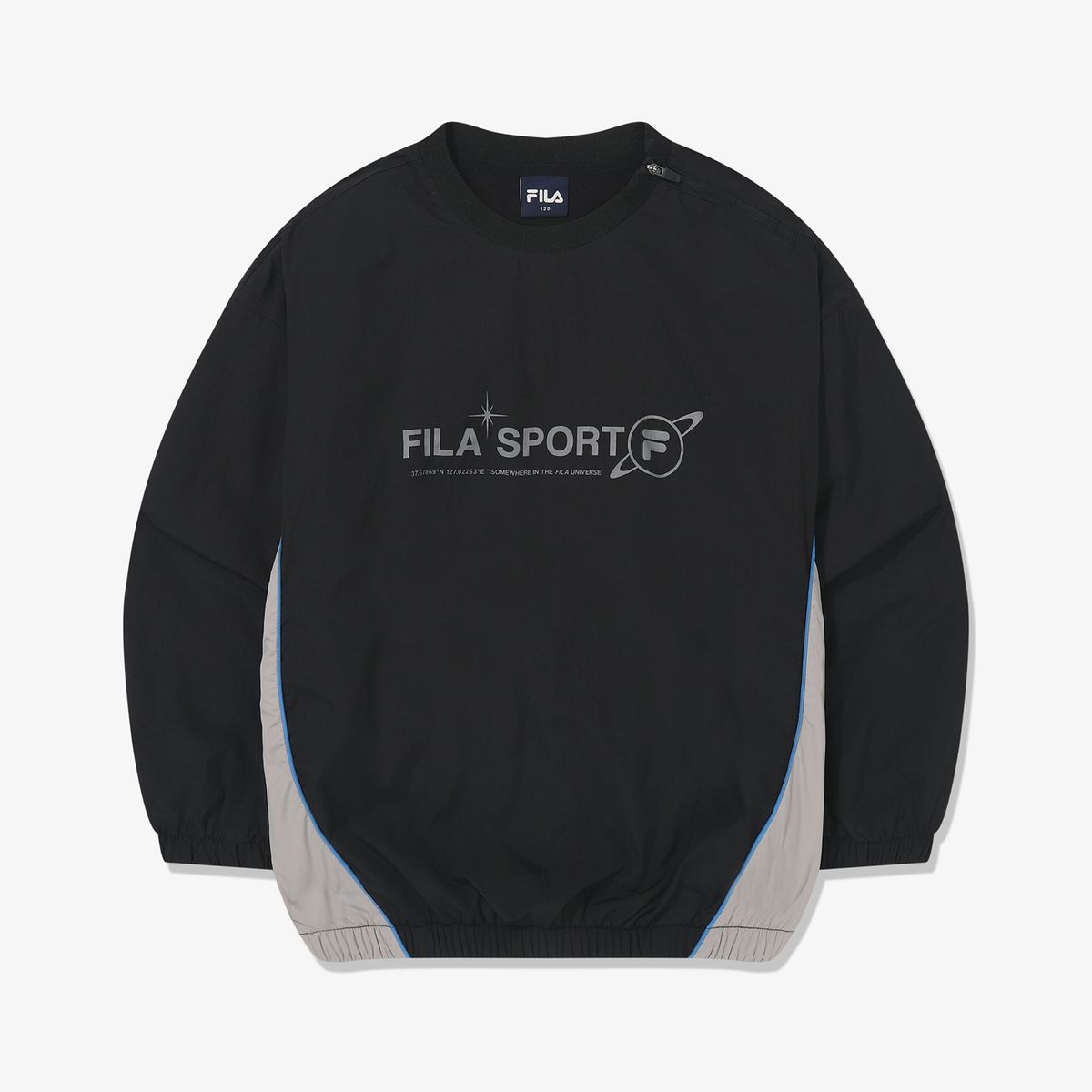 휠라 키즈(FILA KIDS) 플리스 안감 우븐 아노락(FK264WH07X001341)
