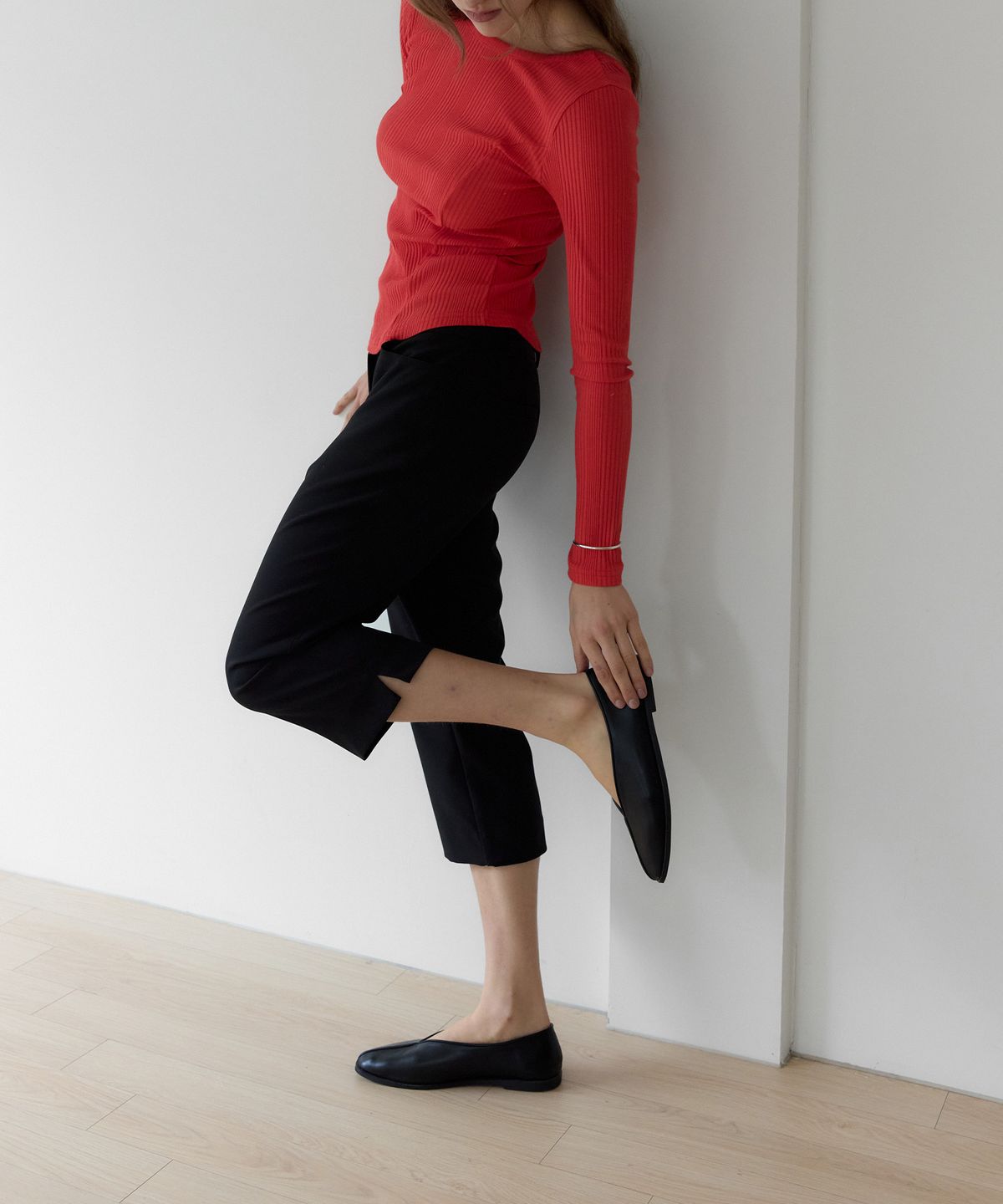 가더(GARDER) Oe Capri Pants (Black)