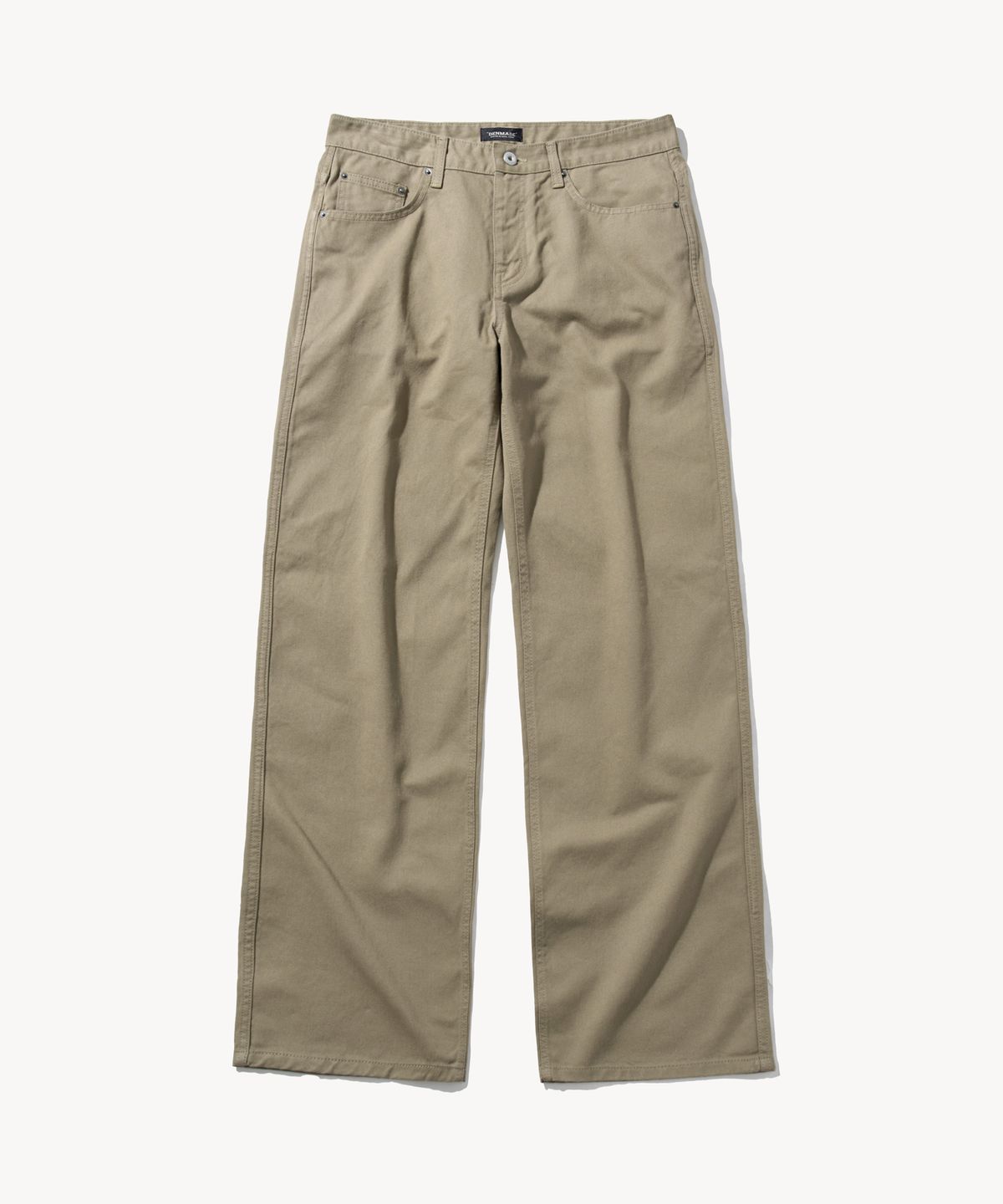 덴메이드(DENMADE) DEN762 Raw Routine Wide Chino (Grey Beige)