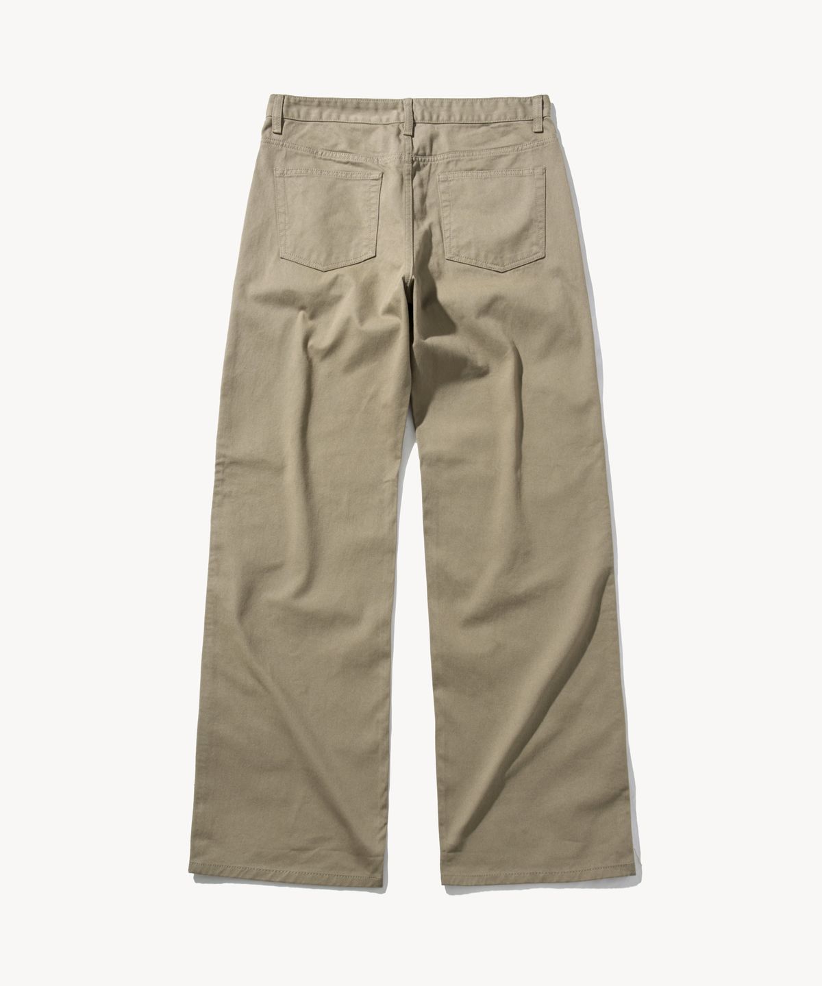 덴메이드(DENMADE) DEN762 Raw Routine Wide Chino (Grey Beige)