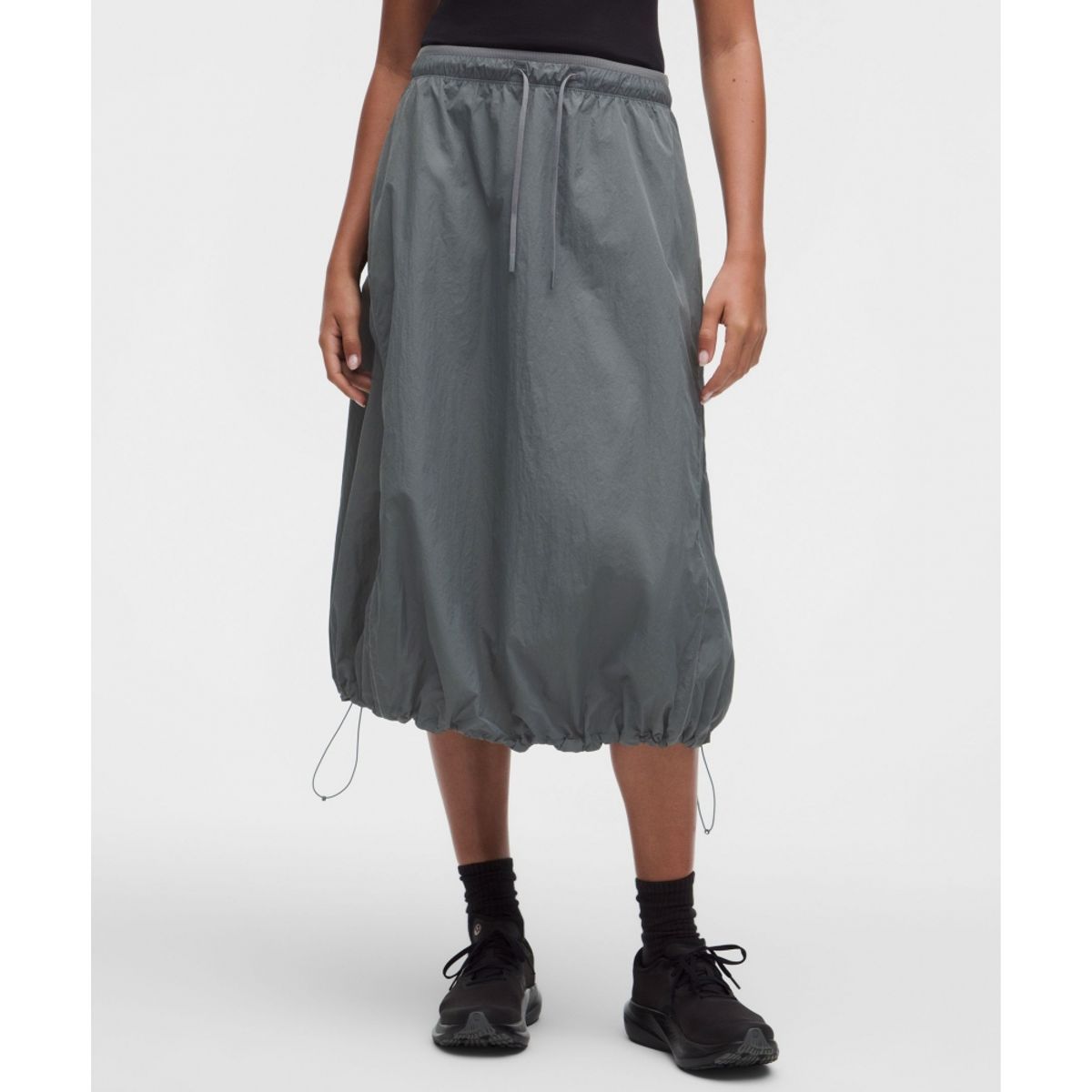 룰루레몬(LULULEMON) UV 프로텍티브 신치 헴 미드라이즈 미디스커트  ONGE