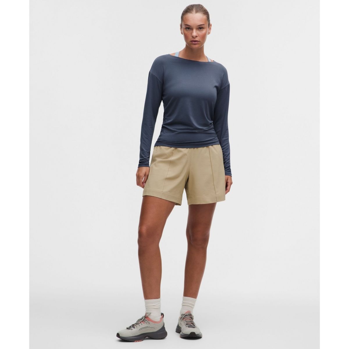 룰루레몬(LULULEMON) 실키어필 힙 렝스 롱슬리브 셔츠  DDND