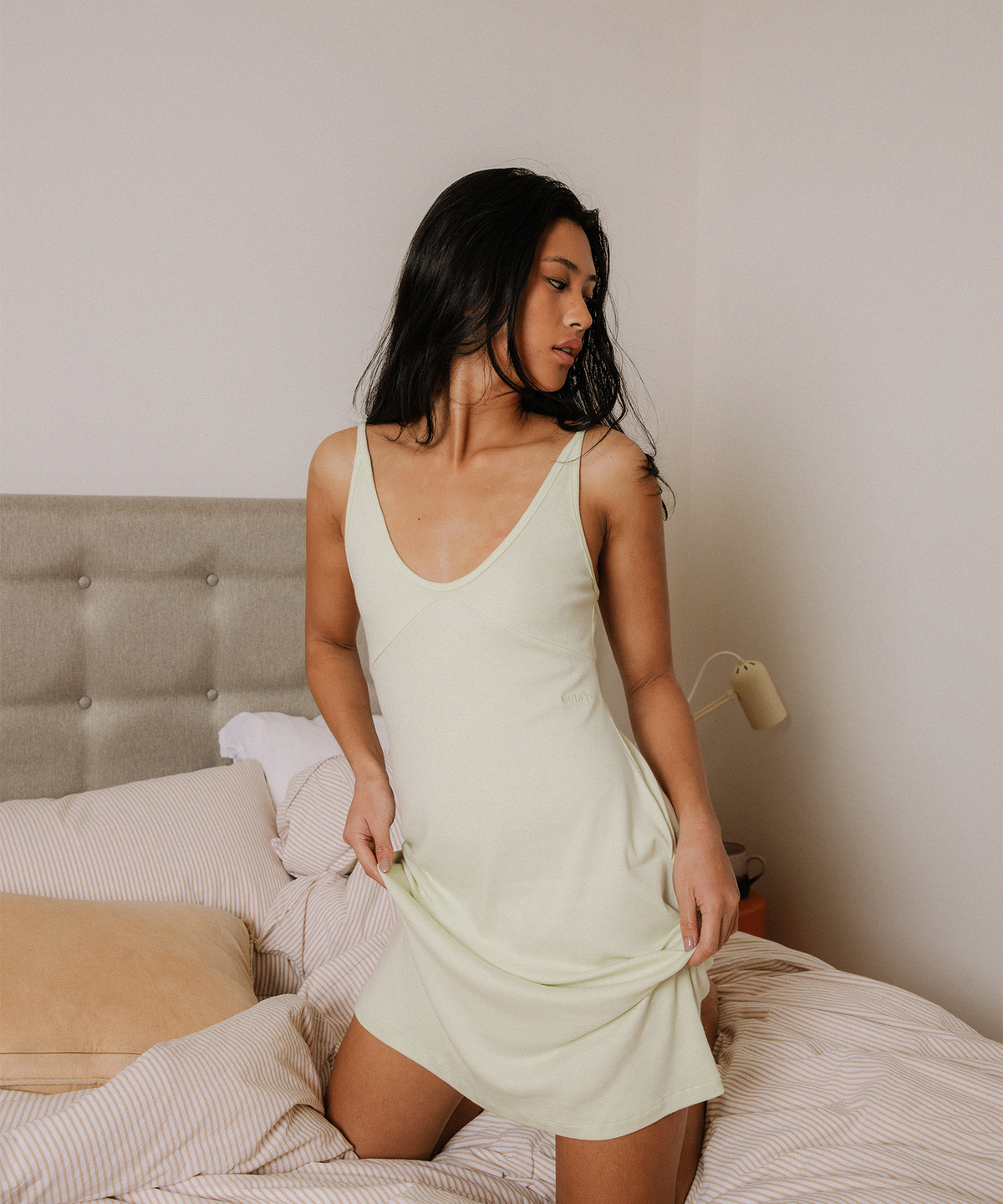 고블린 웨어(GOBLIN WEAR) Kayla Midi Dress(Yuse)