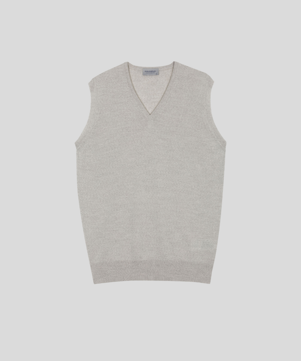 존 스메들리(JOHN SMEDLEY) HADFIELD Extra Fine Merino Wool Standard Fit V-Neck Vest Core 9 Colors