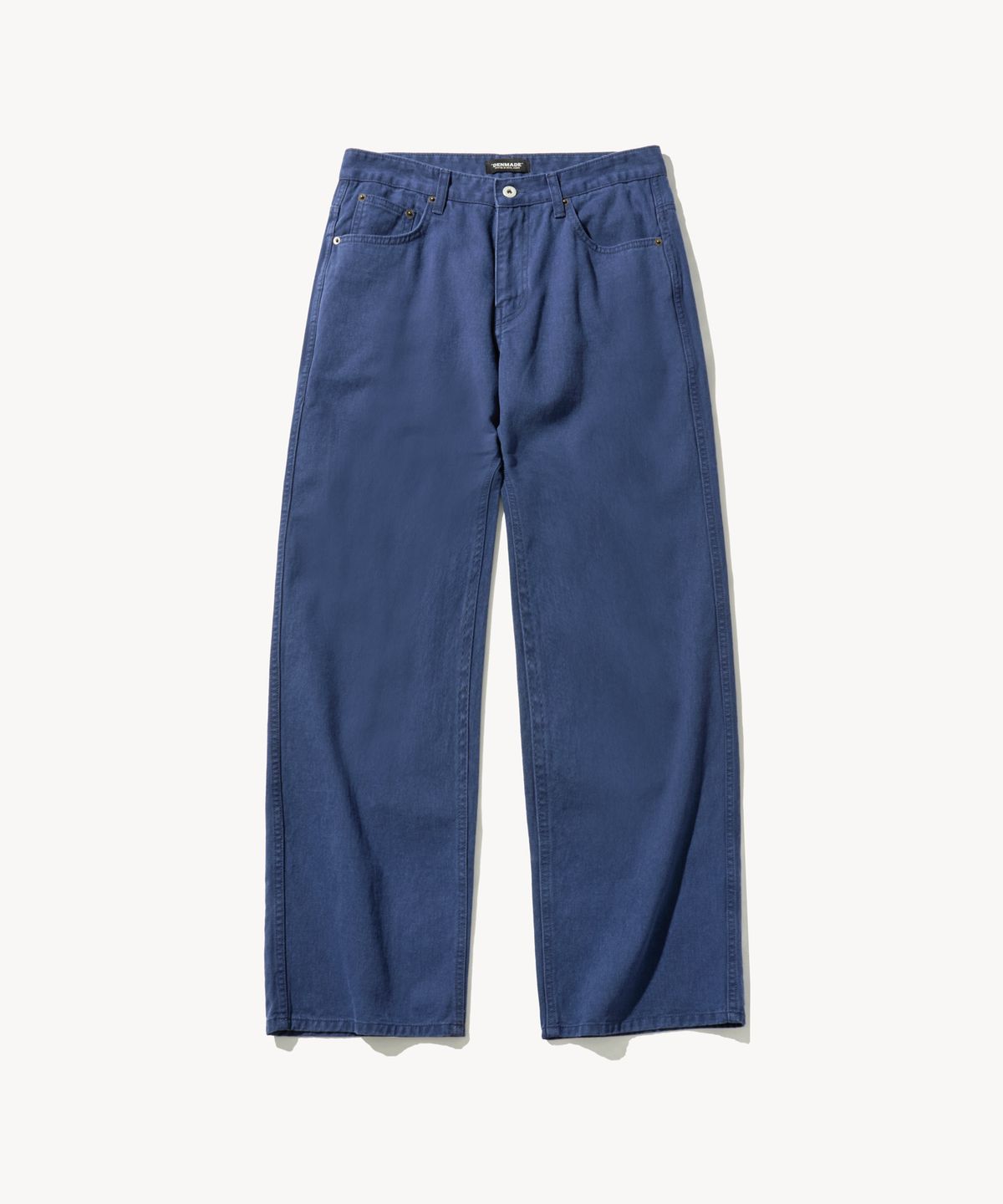 덴메이드(DENMADE) DEN761 Raw Routine Wide Chino (Faded Blue)