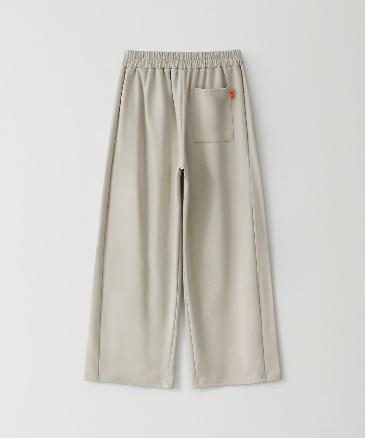 퍼프퍼프뎁트(PUFF PUFF DEPT) 컴포트 와이드 스웨트 팬츠 GREYISH BEIGE