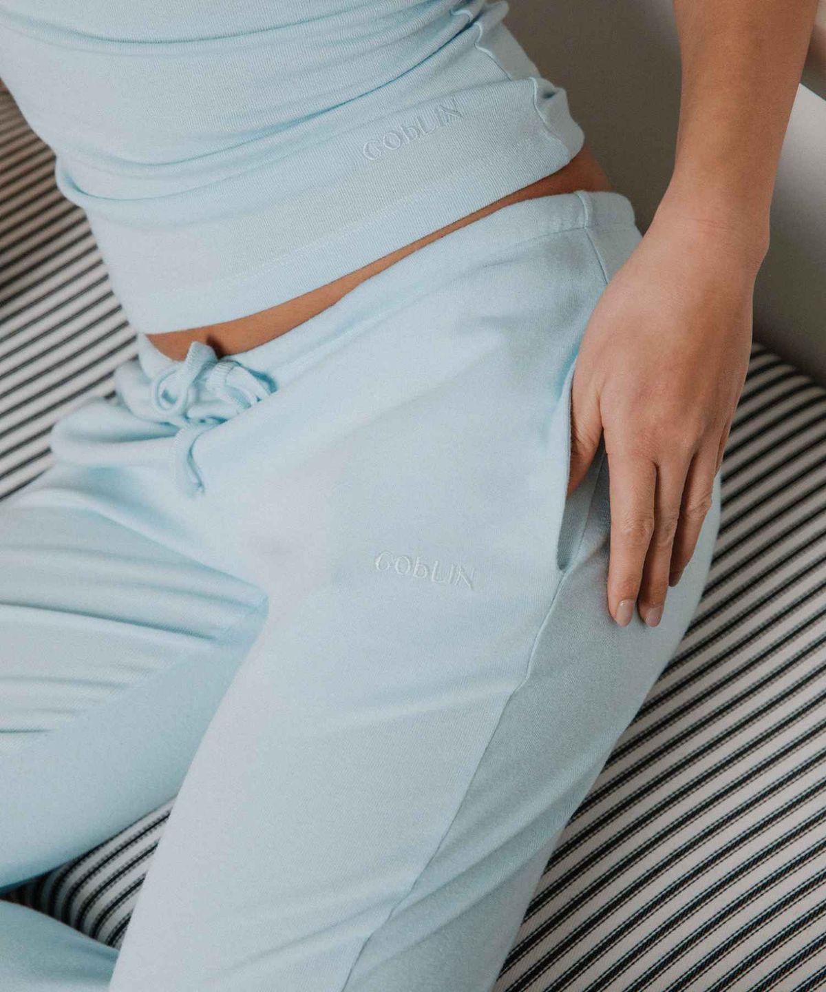 고블린 웨어(GOBLIN WEAR) Gigi Lounge Pants(Blue)