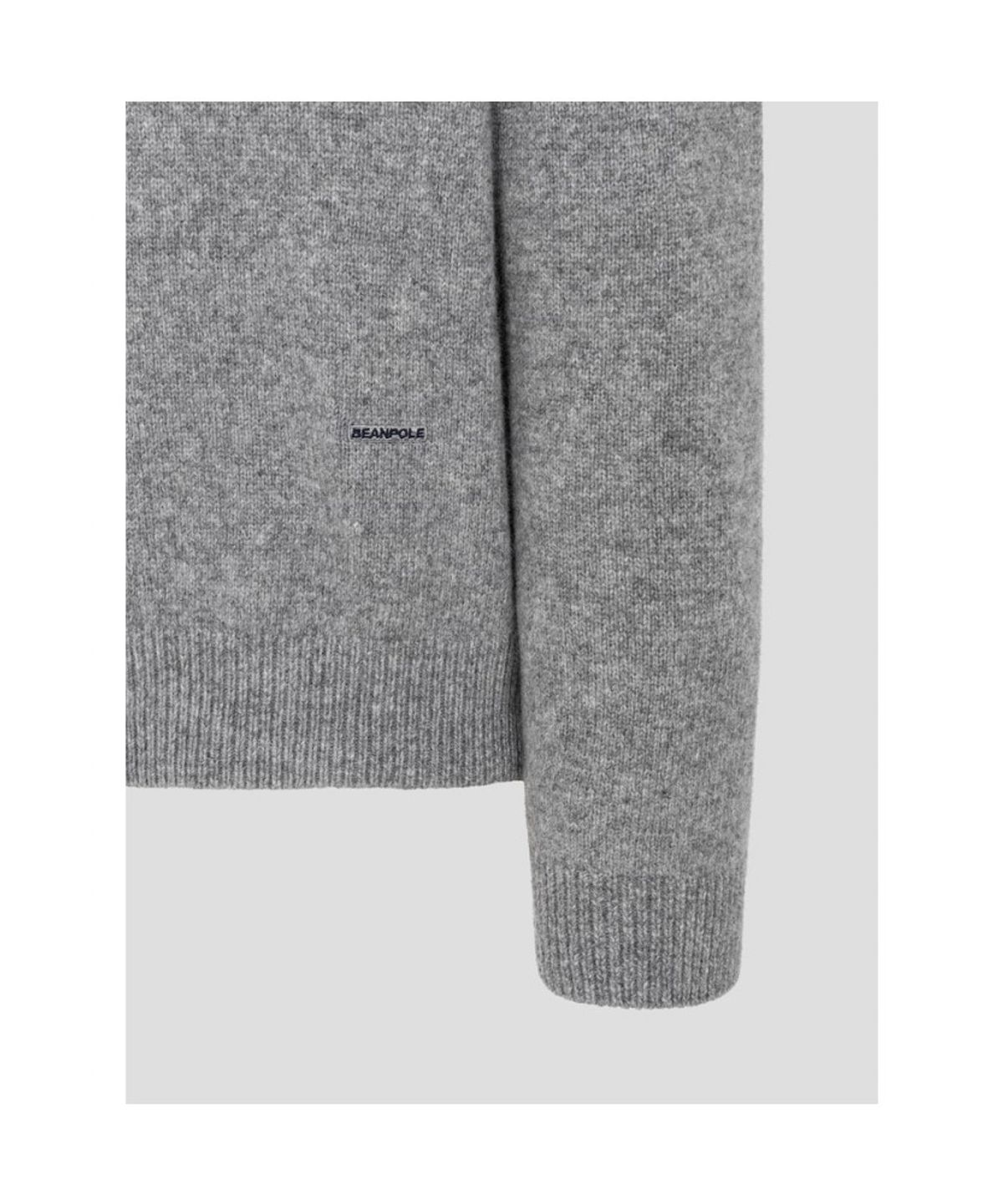 빈폴 레이디스(BEANPOLE LADIES) [Essential] 울 세미오버 브이넥 니트  그레이 (BF6951E033)