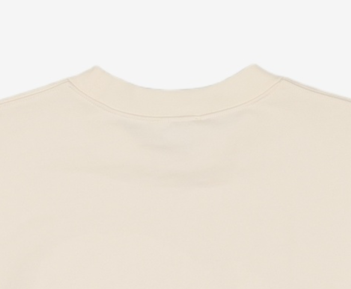 마리떼 프랑소와 저버(MARITHÉ + FRANҪOIS GIRBAUD) W DOODLE BEAR CROP SWEATSHIRT ivory S