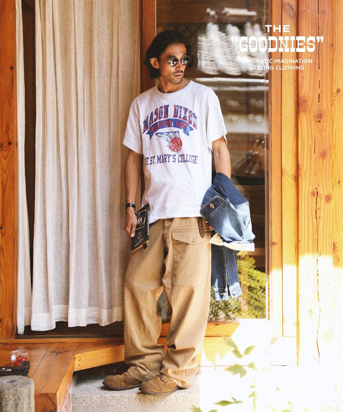 굿니스(GOODNIES) BASKETBALL CAMP Number T-Shirt