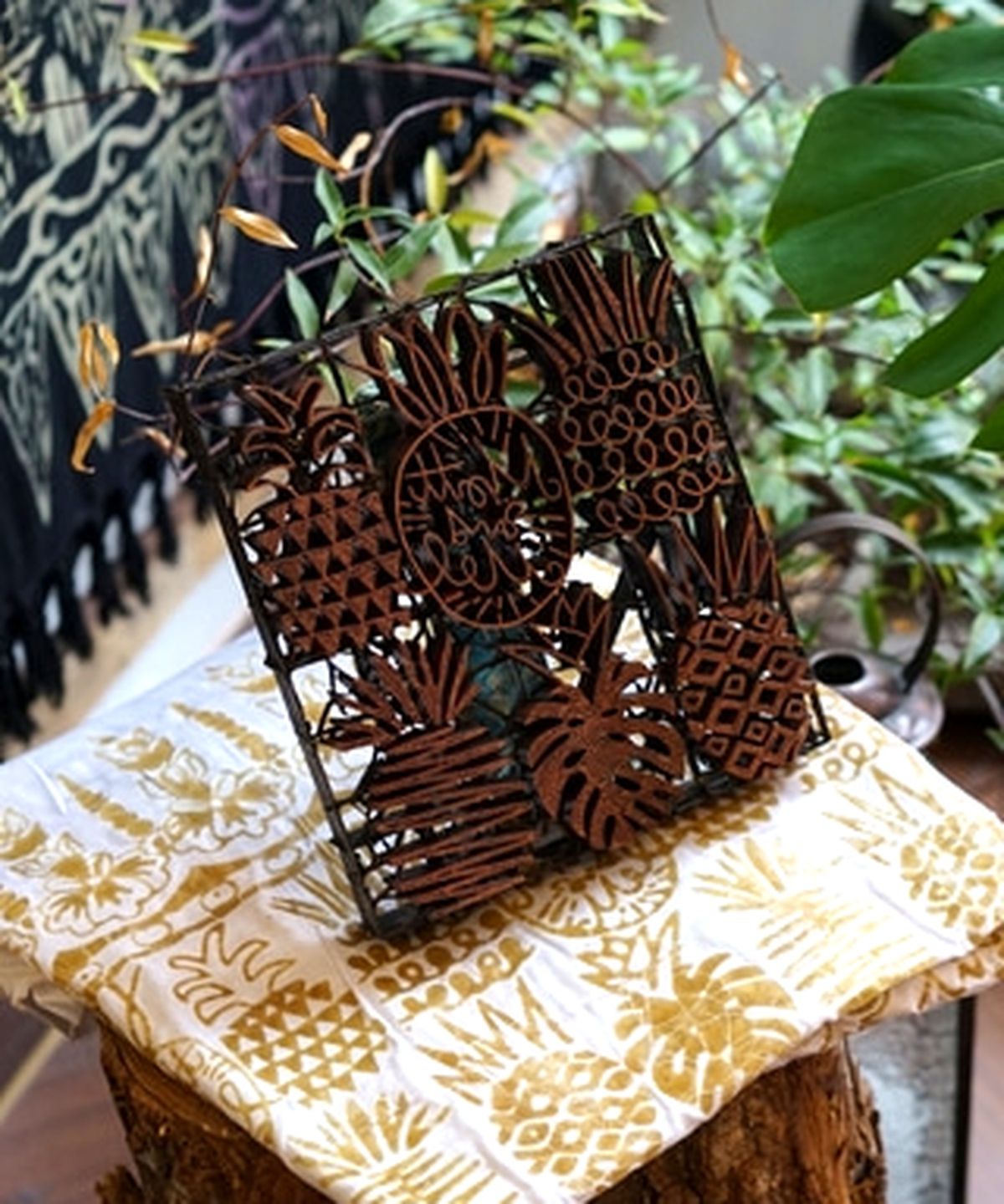 멧앤멜(MATT AND MEL) [Sarong] Pineapple - L.yellow