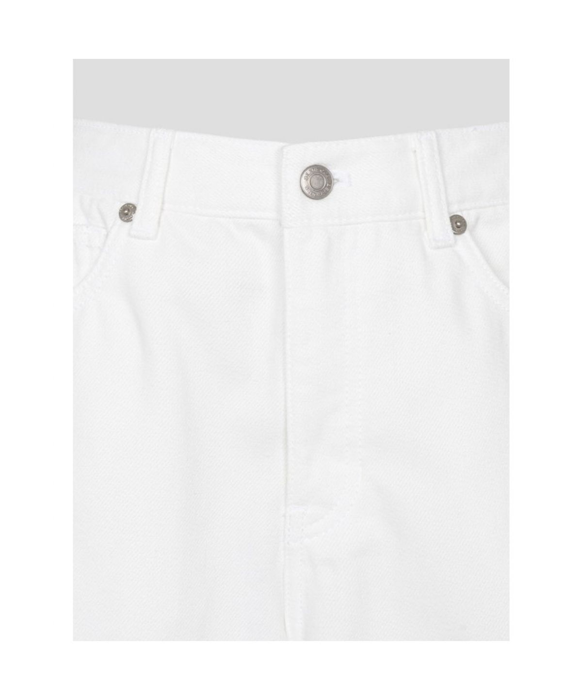 빈폴 레이디스(BEANPOLE LADIES) 기모 데님 커브드 팬츠  화이트 (BF6921C731)