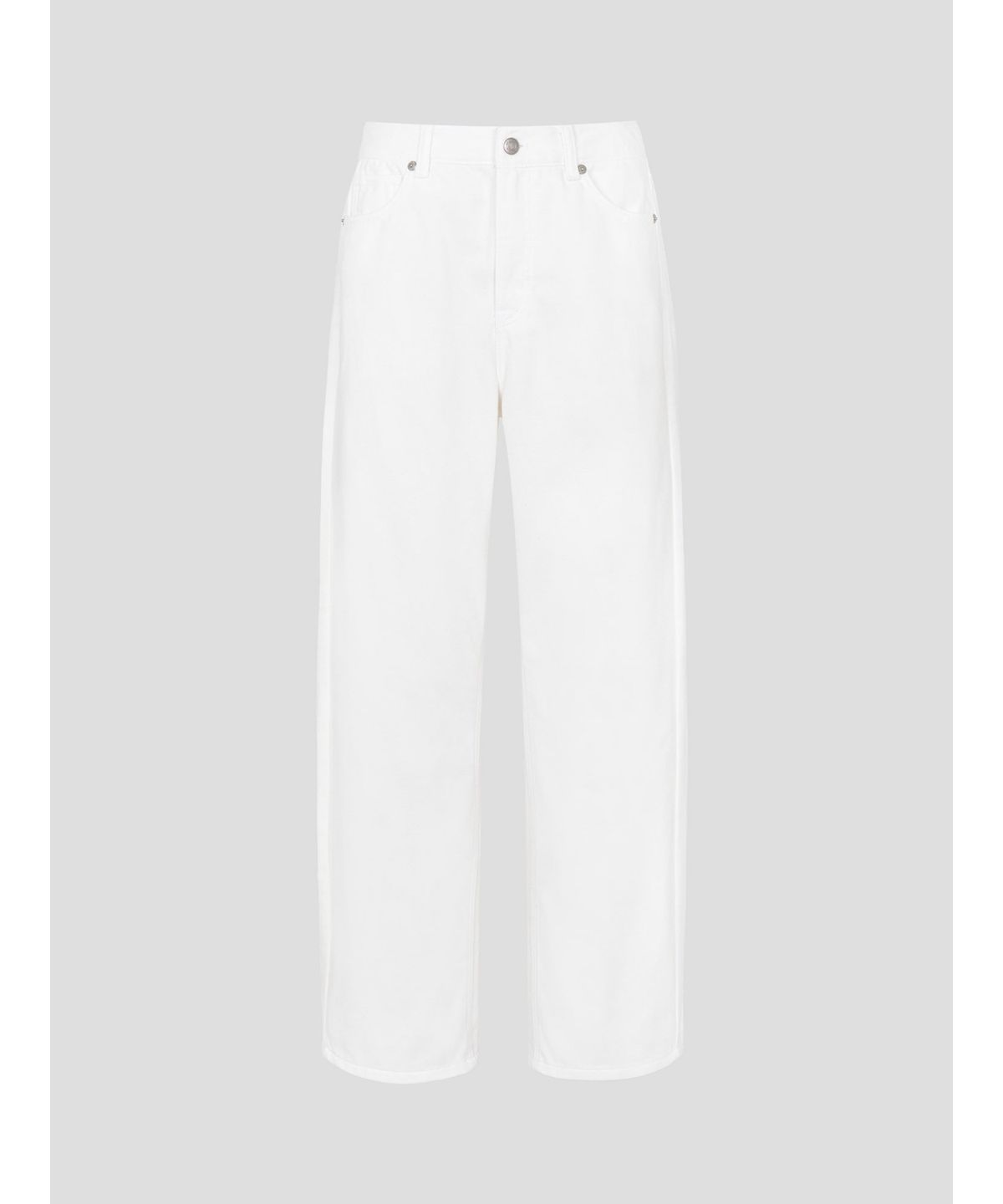 빈폴 레이디스(BEANPOLE LADIES) 기모 데님 커브드 팬츠  화이트 (BF6921C731)