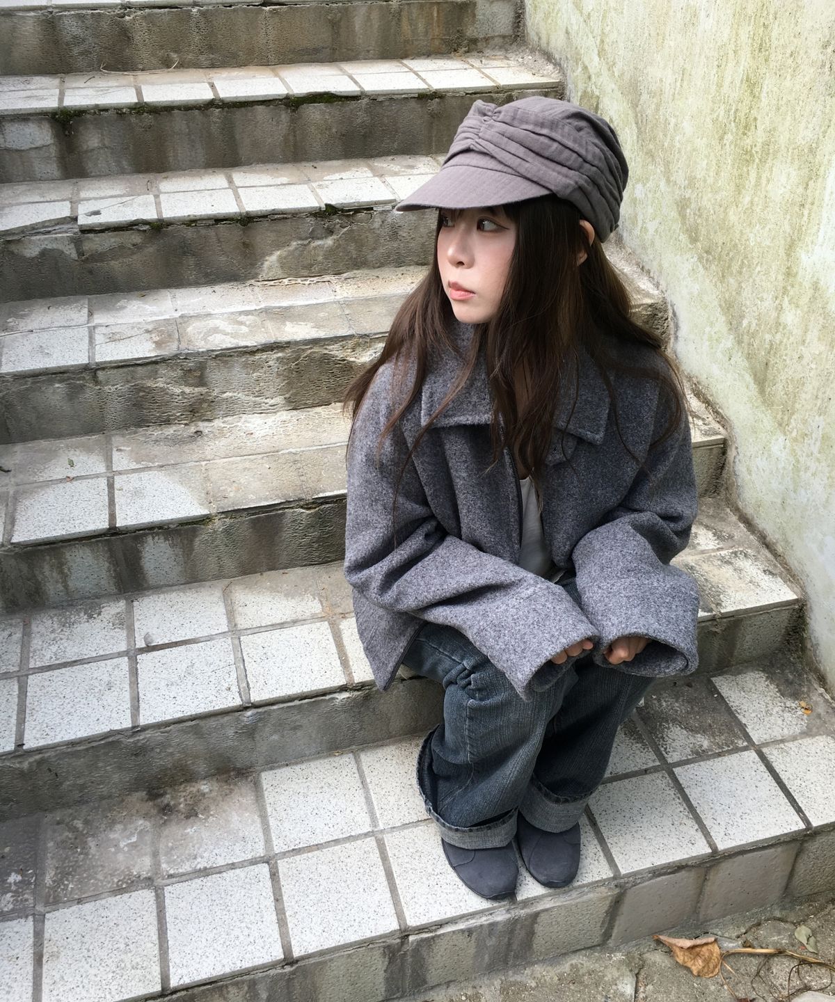 미쏘(MIXXO) 스탠카라 점퍼_MIWJJGV0PC