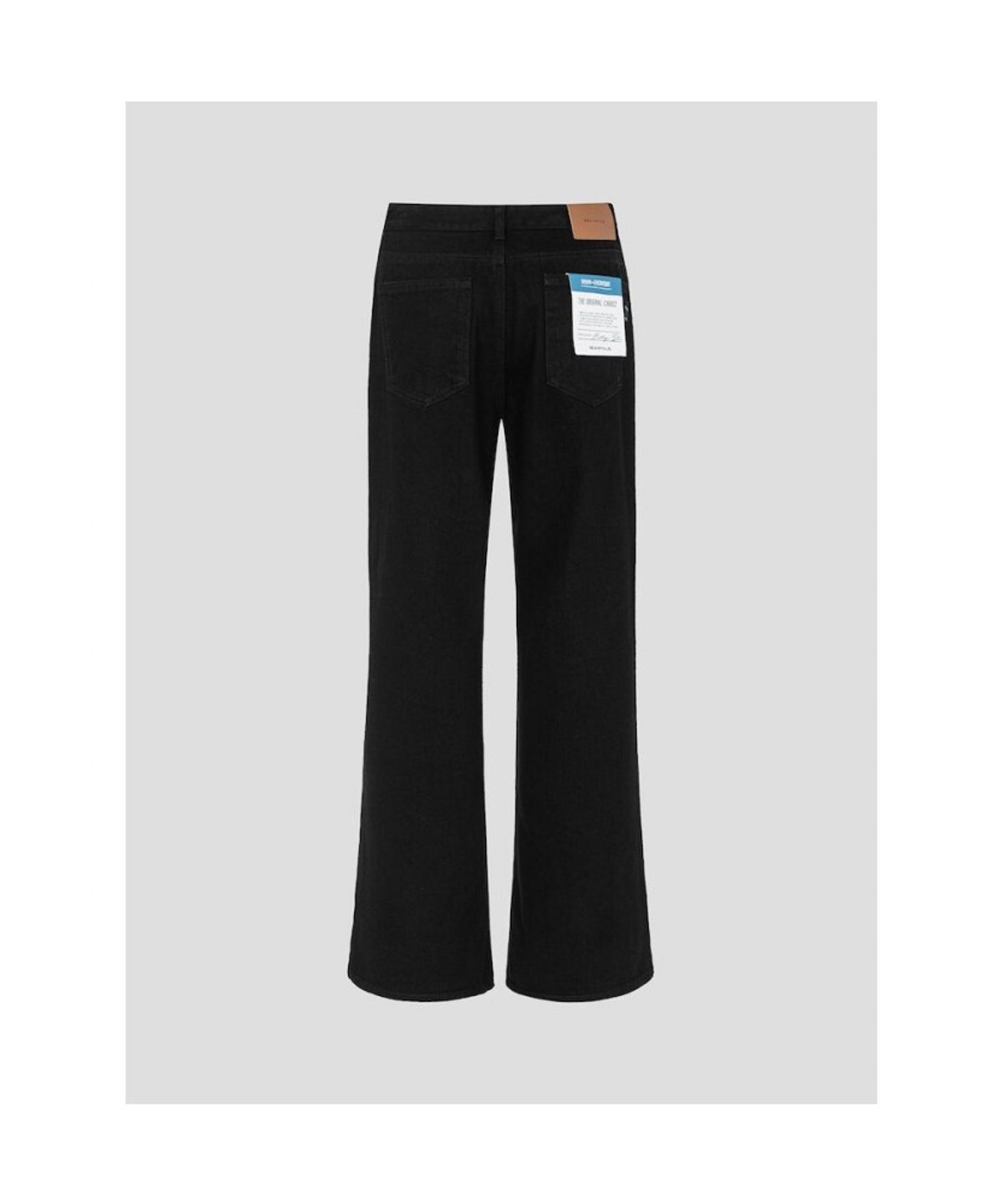 빈폴 레이디스(BEANPOLE LADIES) [Essential] 부츠컷 기모 데님 팬츠  블랙 (BF6921E045)