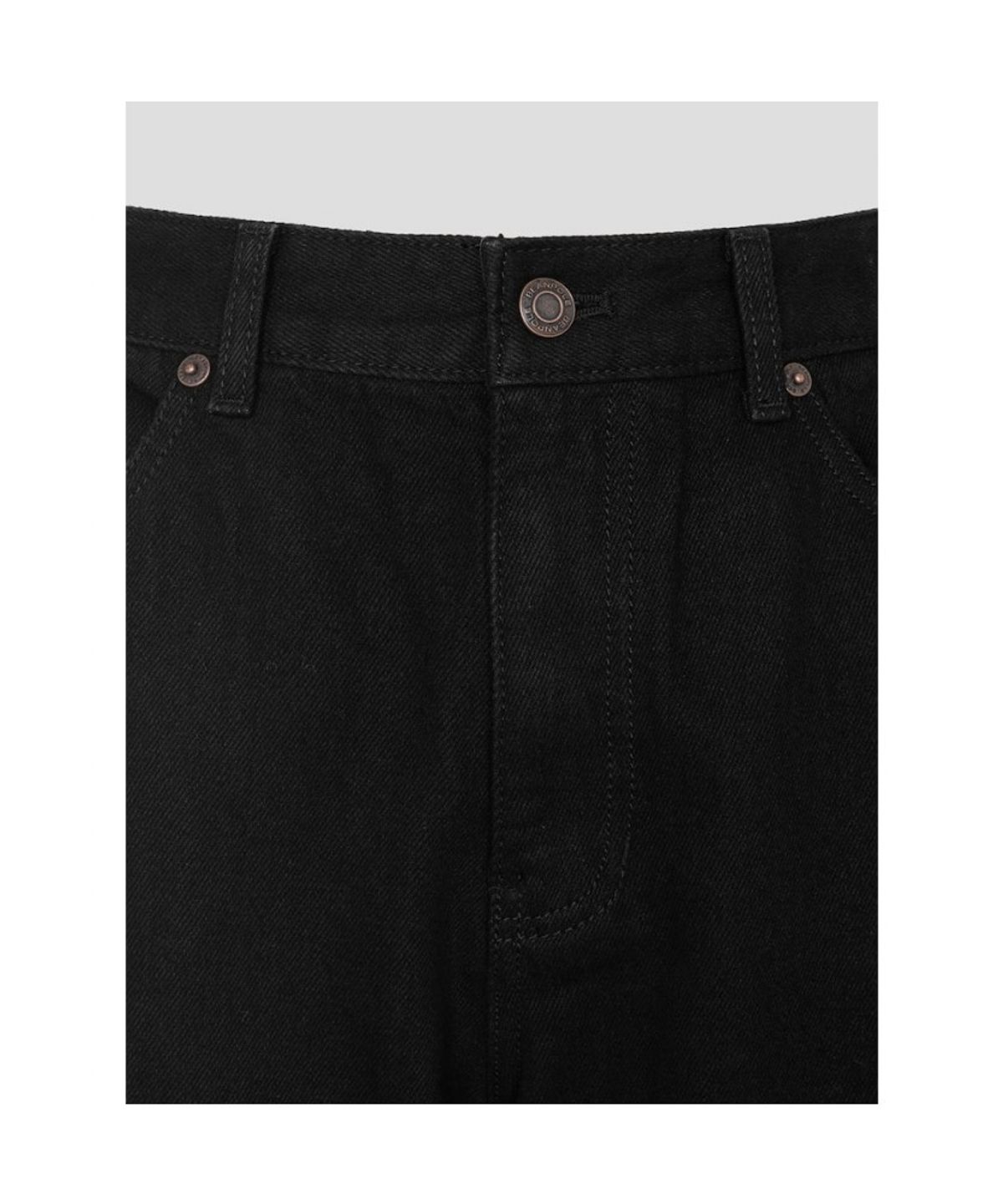 빈폴 레이디스(BEANPOLE LADIES) [Essential] 부츠컷 기모 데님 팬츠  블랙 (BF6921E045)
