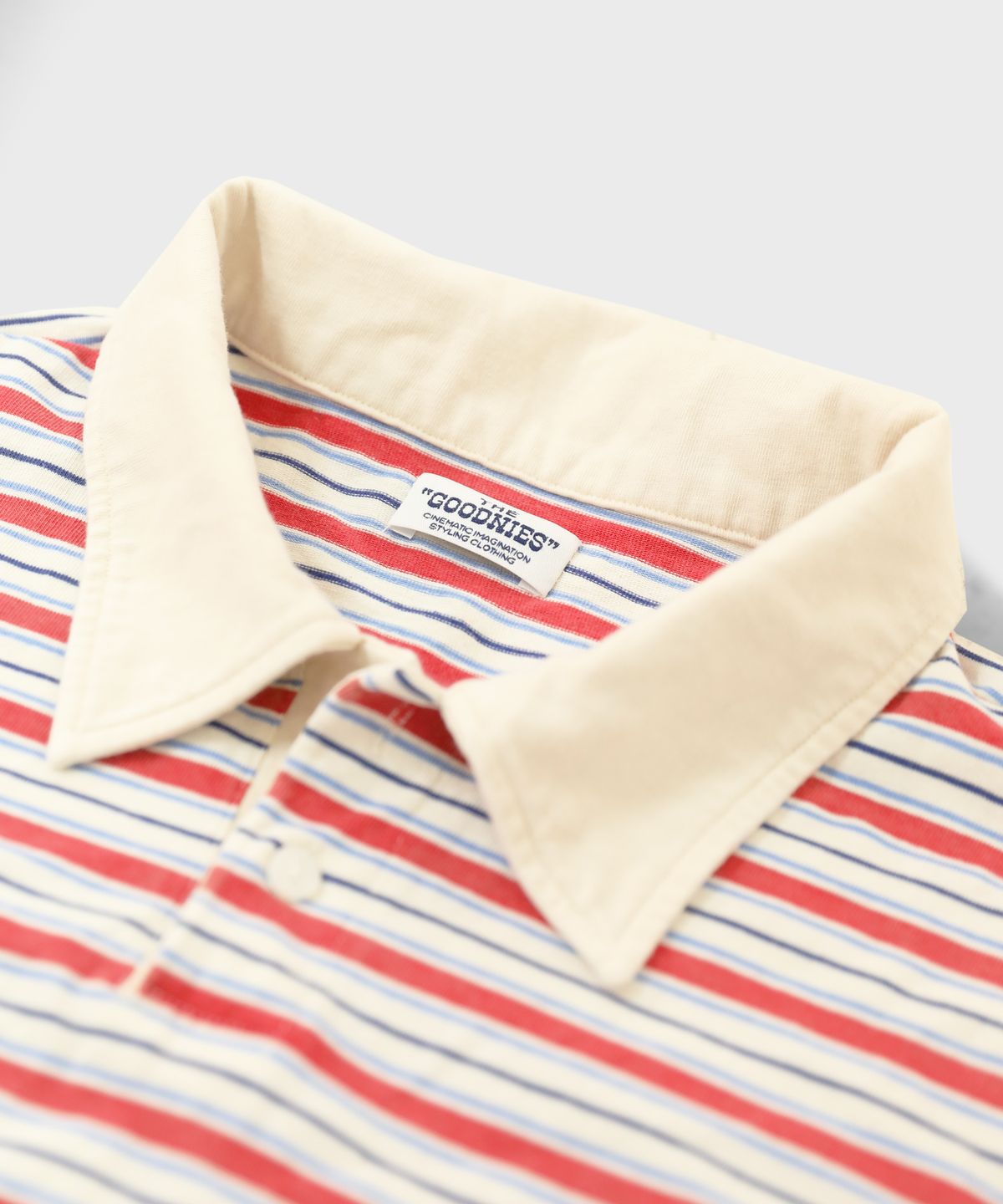 굿니스(GOODNIES) Vintage Border Collar T-shirt.01