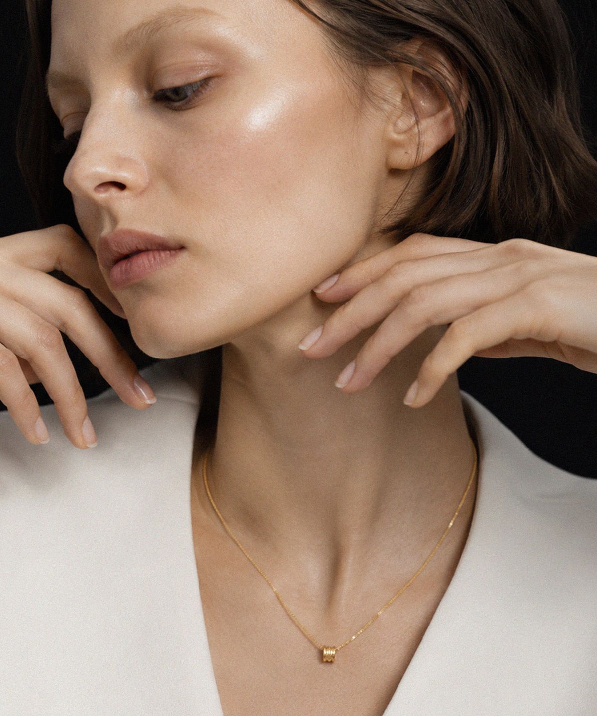 바이브나인(Vibe9) V9 Essential 04 Mini Coil Necklace