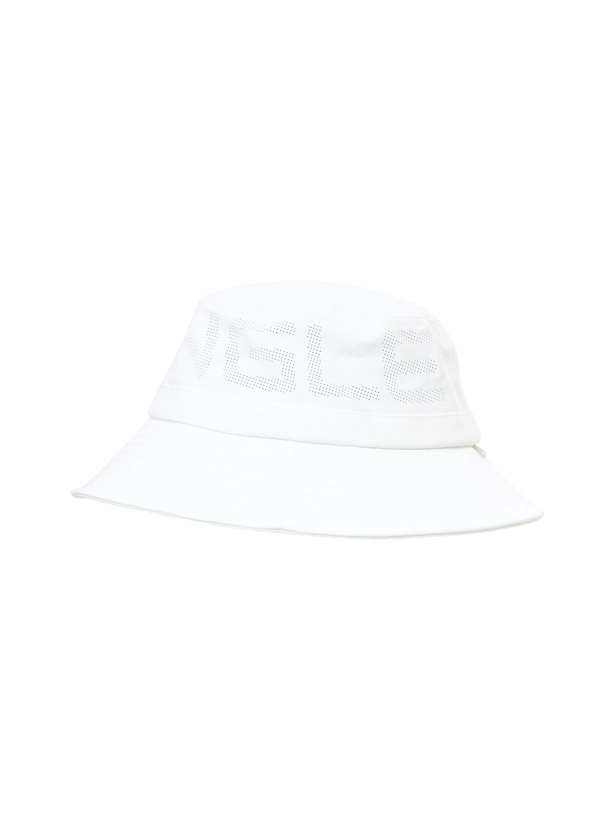 와이드앵글(WIDEANGLE) TO 빅로고 타공 포인트 햇_Off White_WMU26C03W3