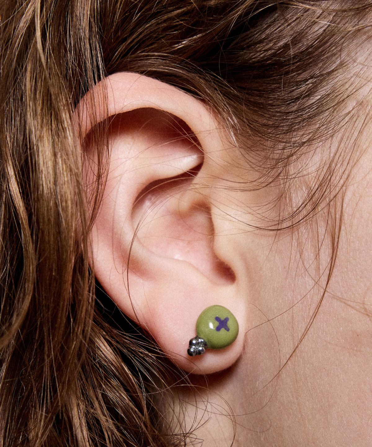 엔프프(NFF) muscat earrings-green
