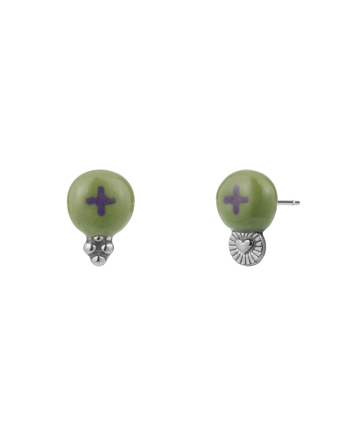엔프프(NFF) muscat earrings-green