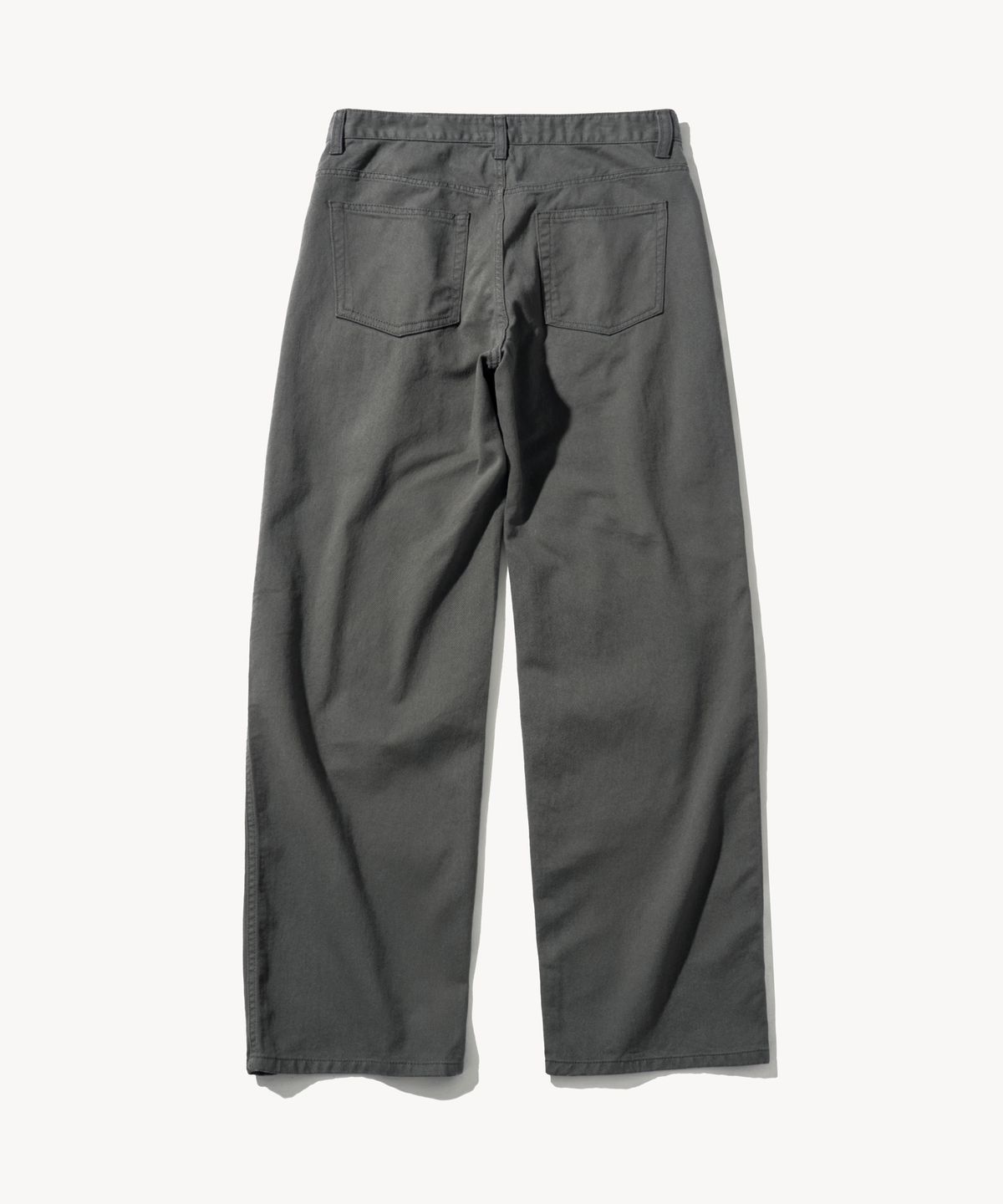 덴메이드(DENMADE) DEN763 Raw Routine Wide Chino (Mud)