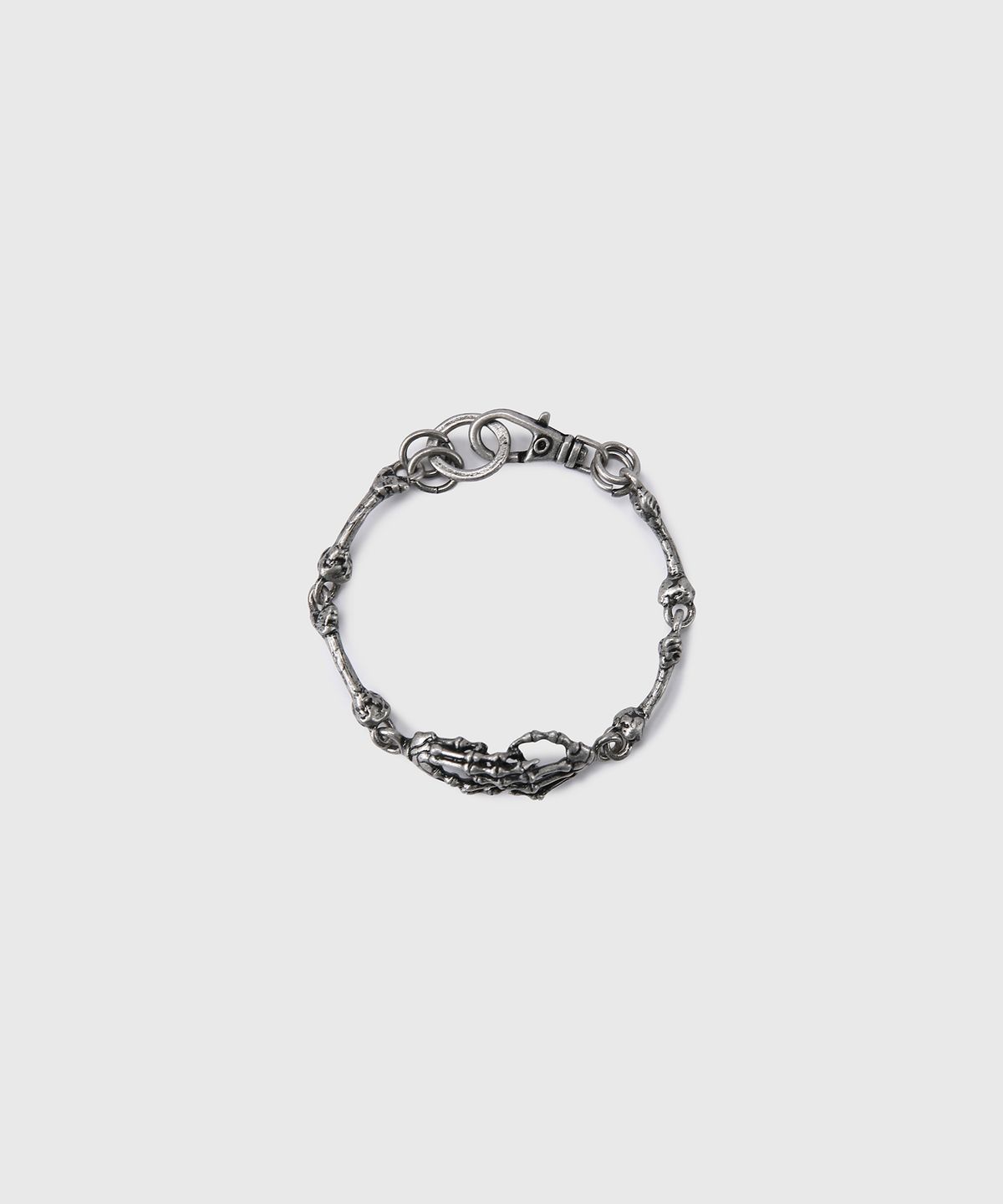 다이브인(DIVEIN) [DIVEIN X DAMONS YEAR] SKELETON BRACELET (ANTIQUE NICKEL)