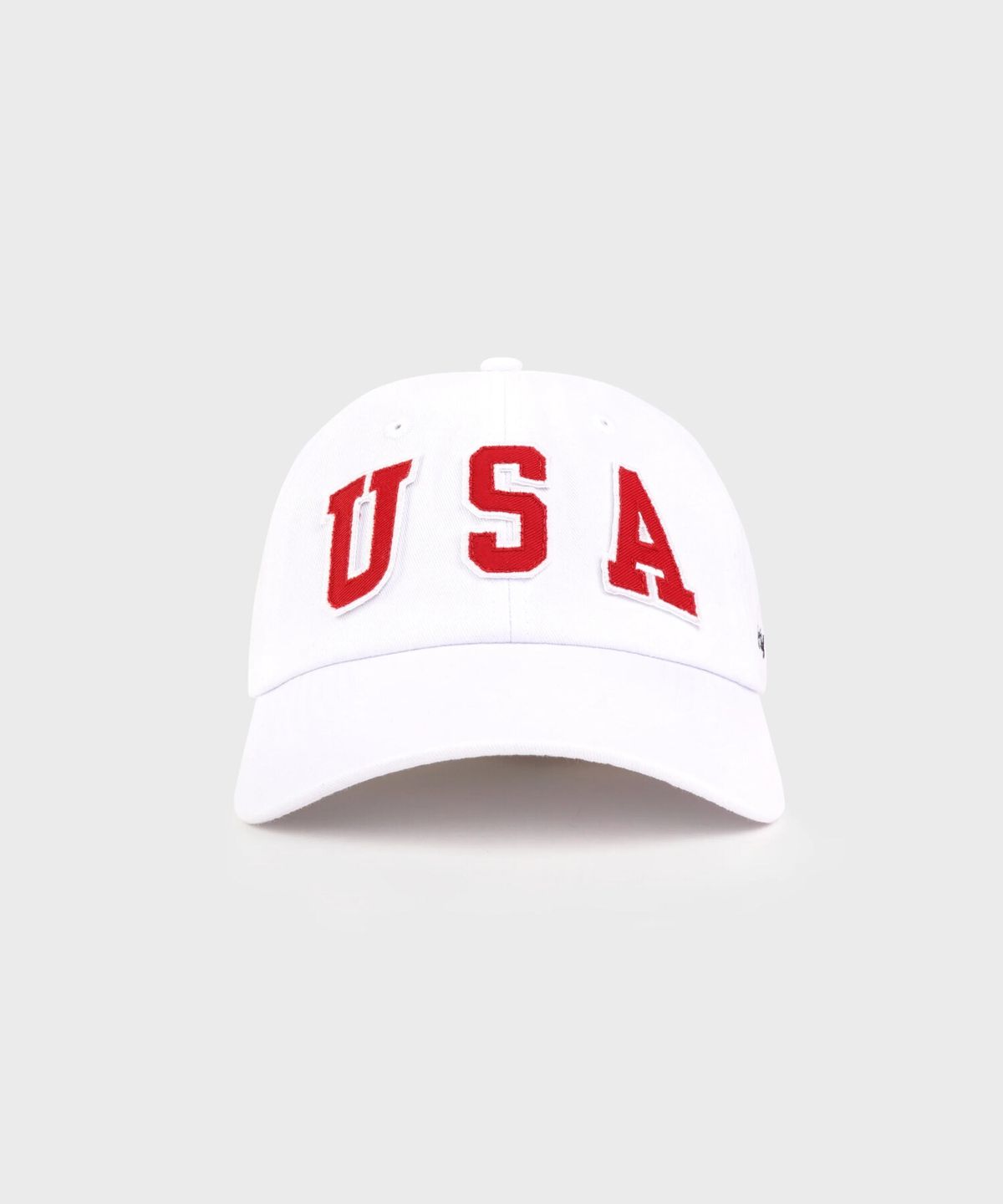 스포티앤리치(SPORTY&RICH) USA 캡 - 화이트/레드 R255AIH108