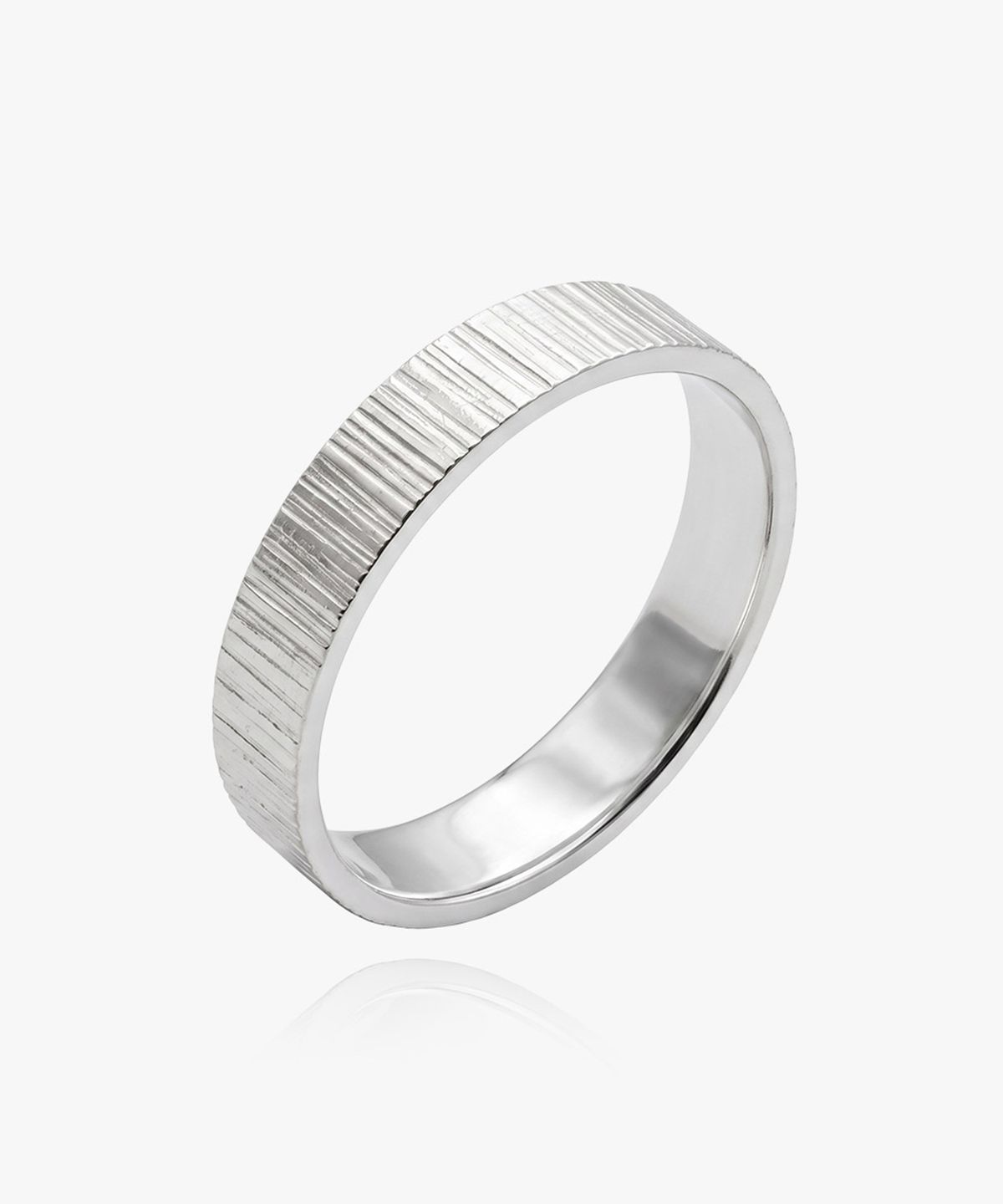 엘렌쥬얼리(HELENE JEWELRY) 실버 Silver 925 우드 텍스쳐 미스 링 은 반지