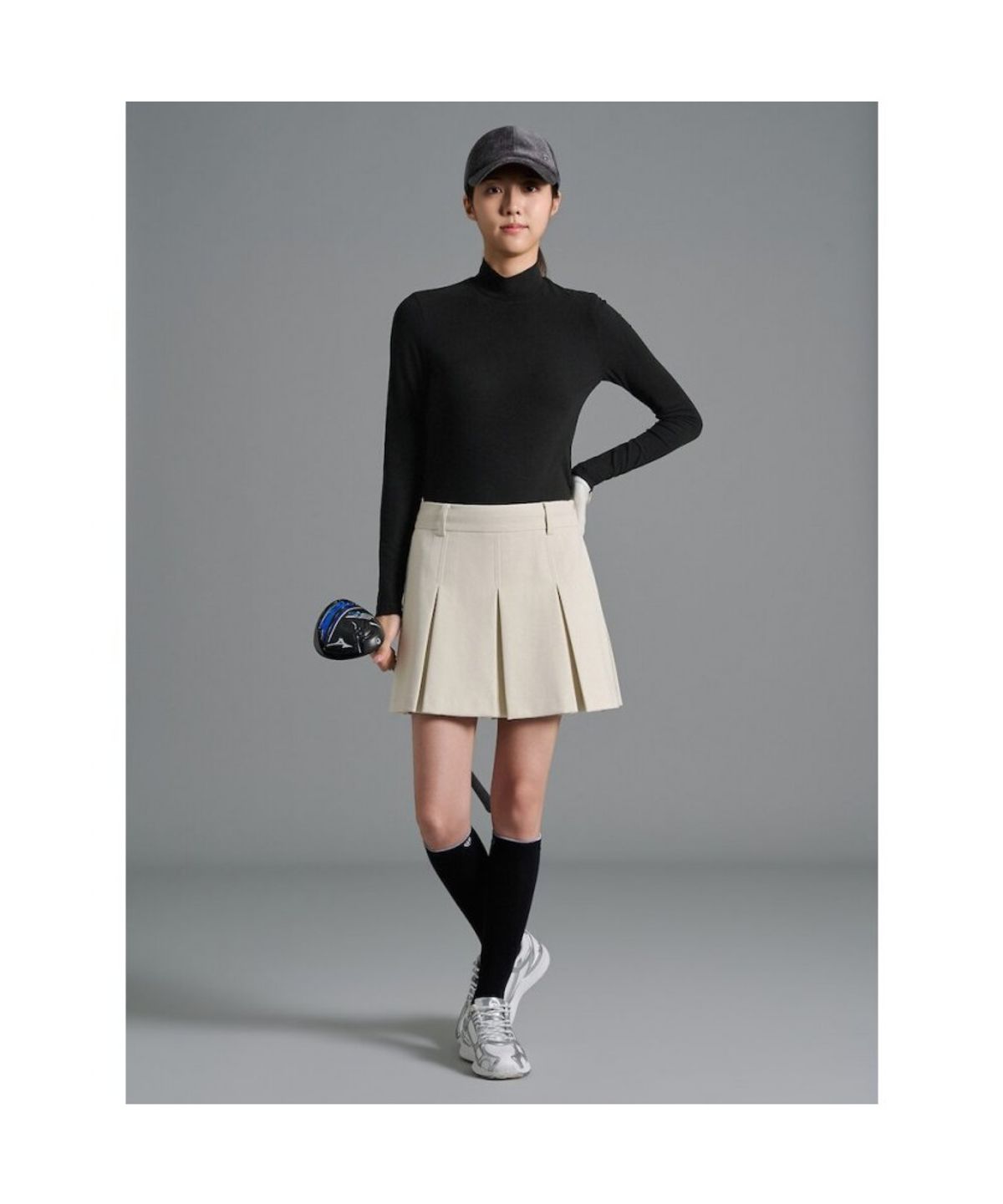 빈폴골프(BEANPOLE GOLF) 여성 베이직 베이스레이어 - 블랙