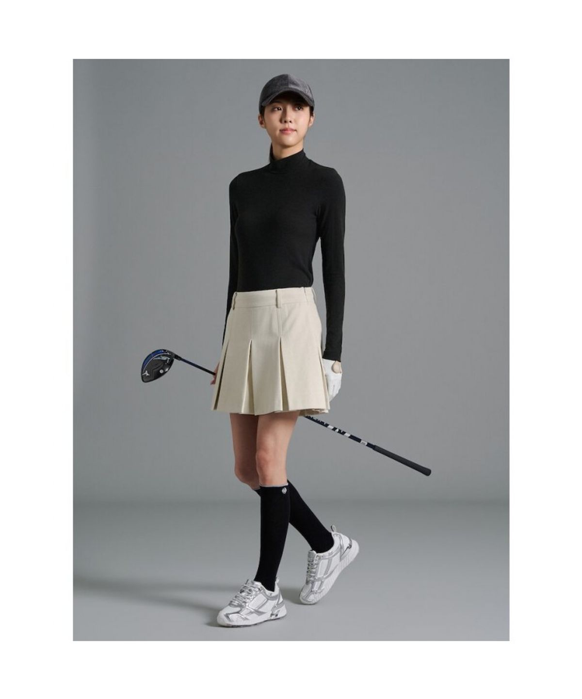 빈폴골프(BEANPOLE GOLF) 여성 베이직 베이스레이어 - 블랙