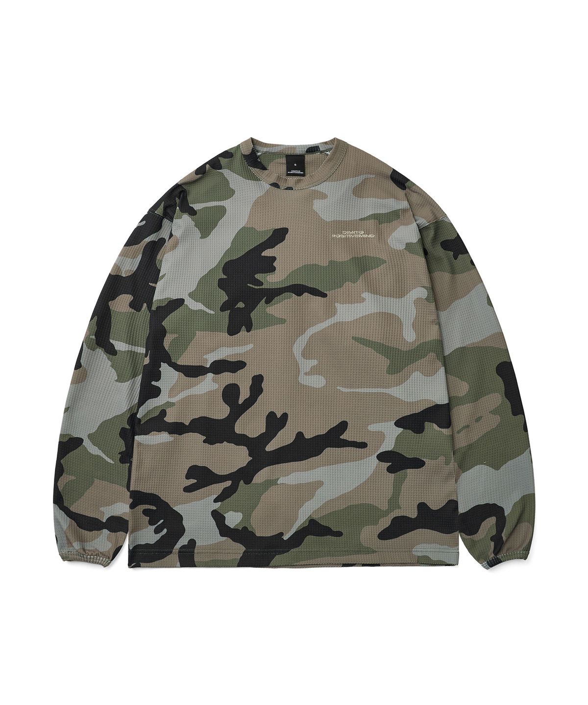 디미토(DIMITO) LW WAFFLE LSV TEE FADE CAMO