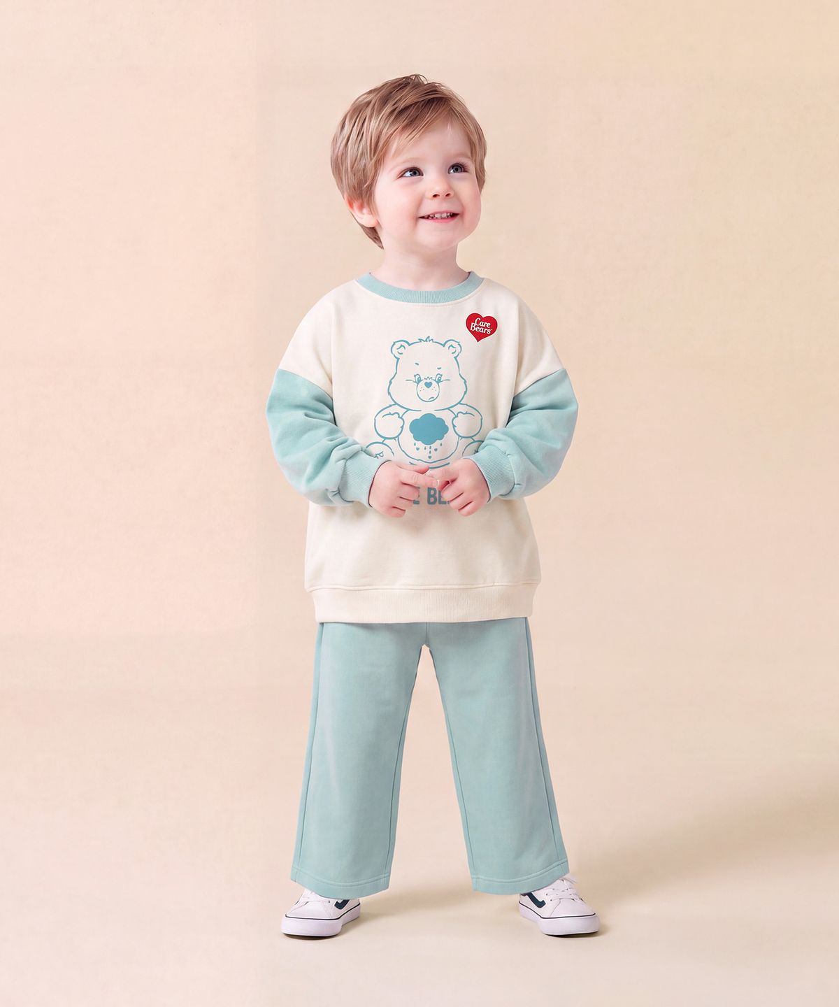 케어베어(CAREBEARS) 그럼피베어 9부 와이드 상하복