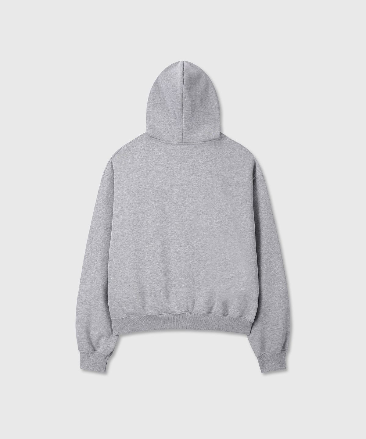 다이브인(DIVEIN) [DIVEIN X DAMONS YEAR] D.M.Y LOGO HOOD ZIP-UP (MELANGE GRAY)