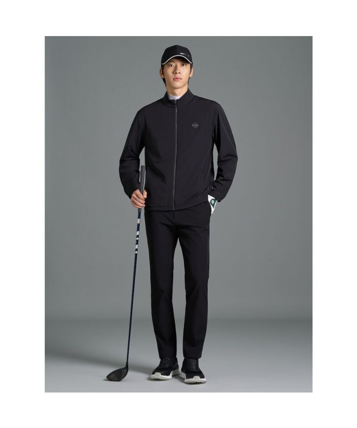 빈폴골프(BEANPOLE GOLF) 남성 퍼포먼스 안감 점퍼 - 블랙