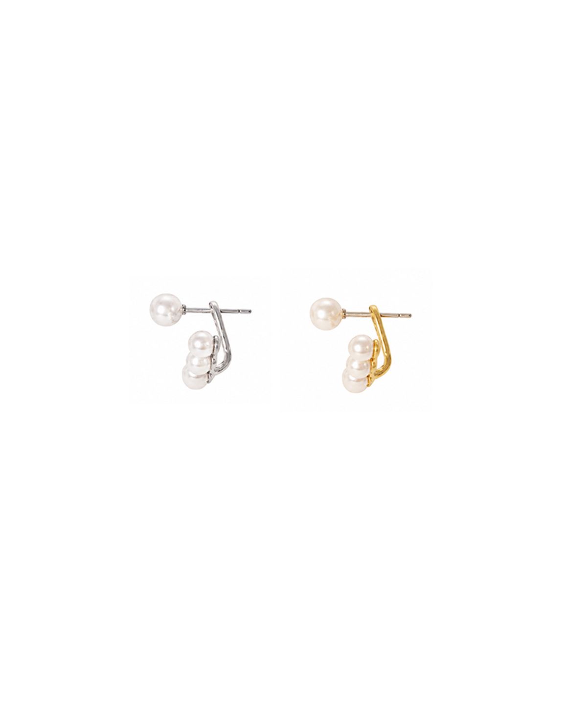바이브나인(Vibe9) V9 Essential 11 Pearl Bloom Earrings